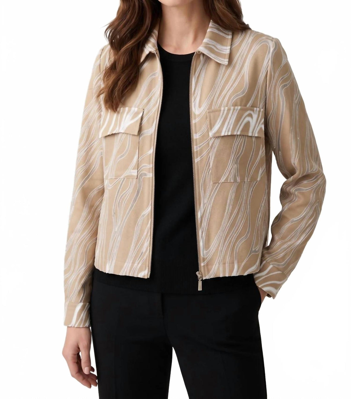 Chaqueta color beige