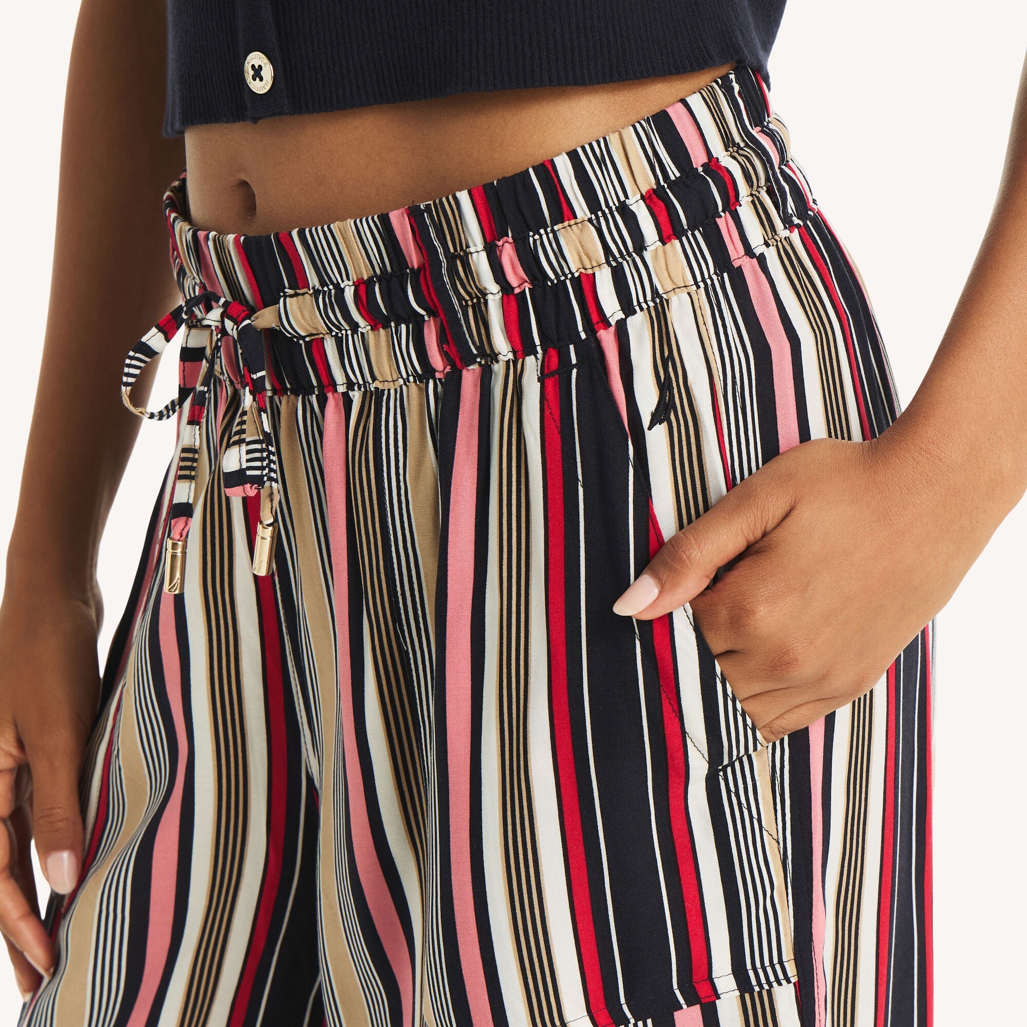 Pantalón de mujer a rayas