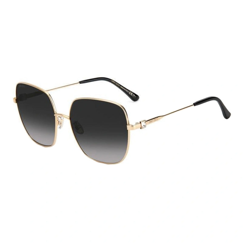 Gafas color negro y gris y dorado