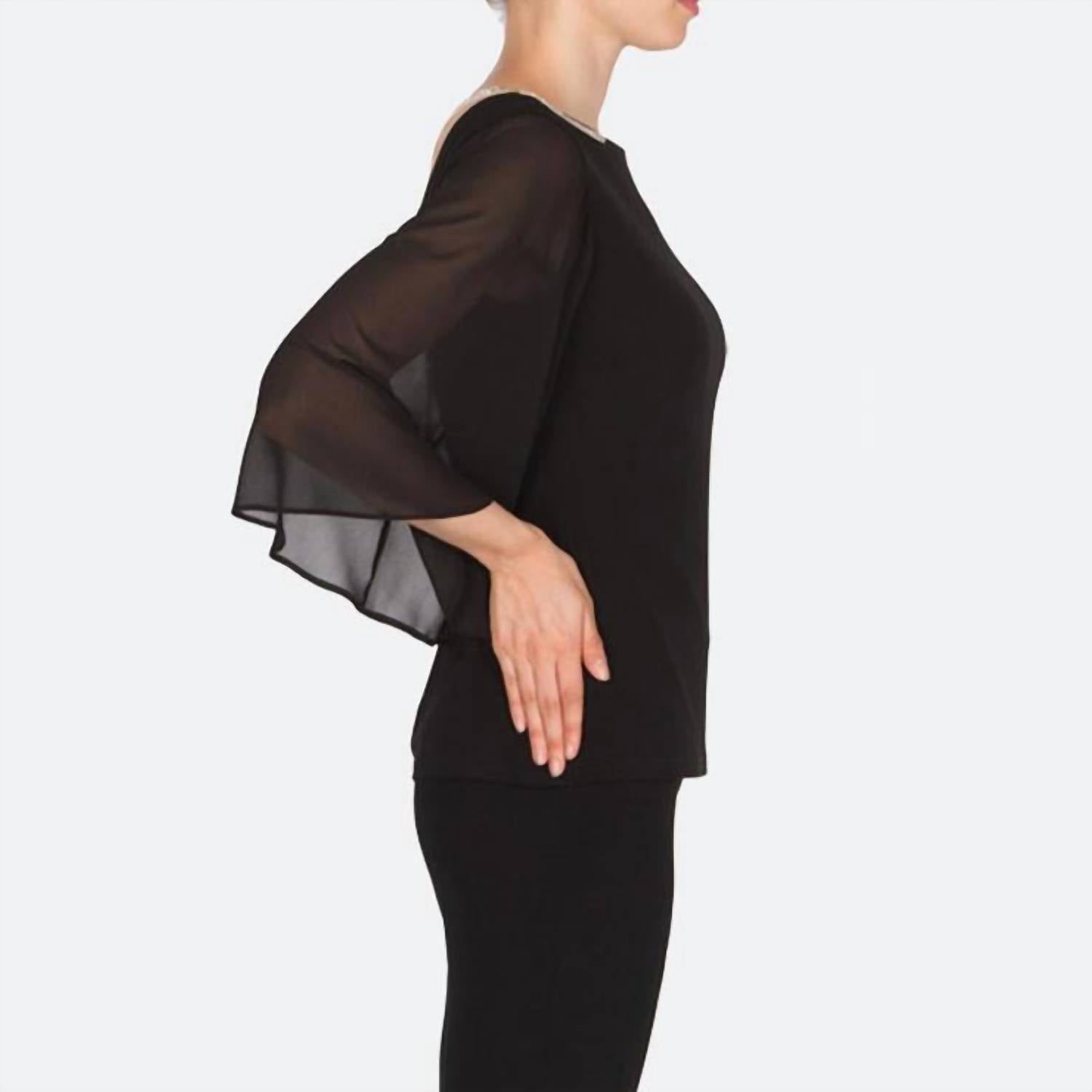 Top color negro