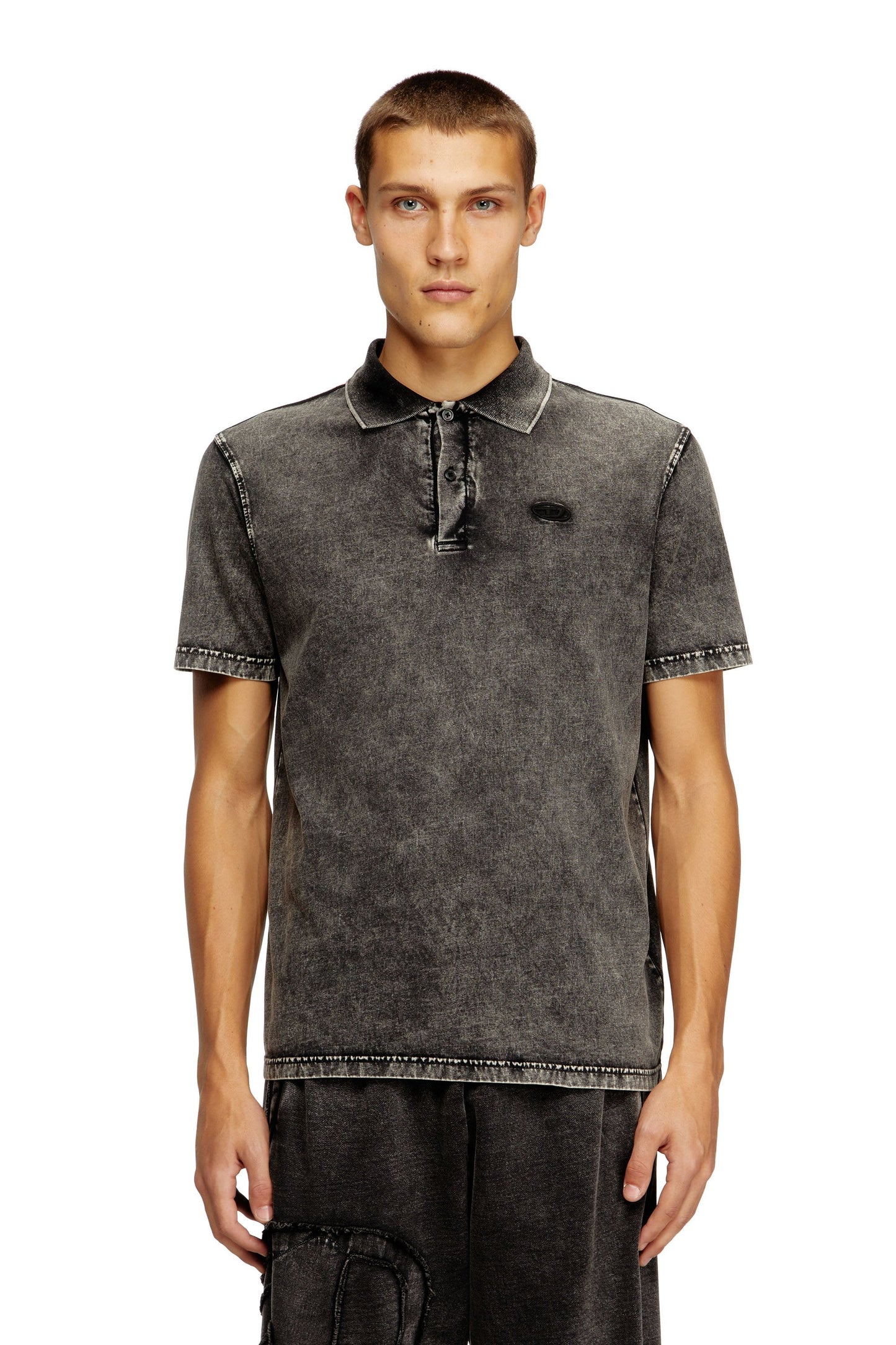 Polo de mezclilla