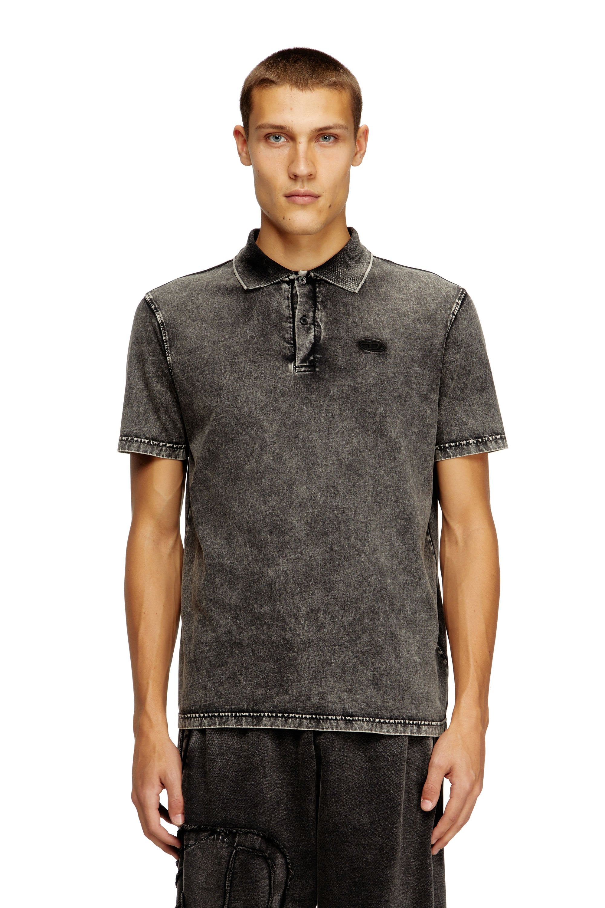Polo de mezclilla