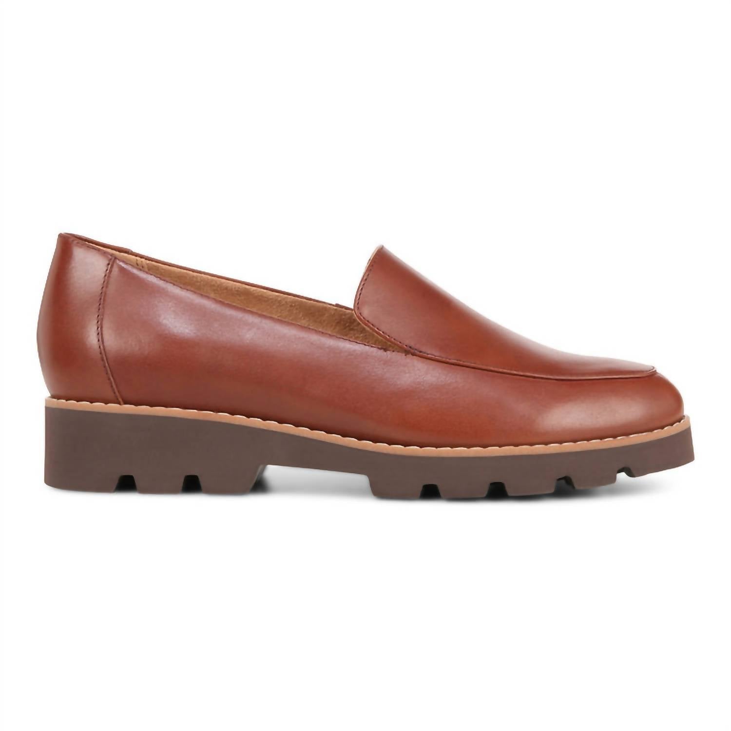 Mocasines de mujer color café