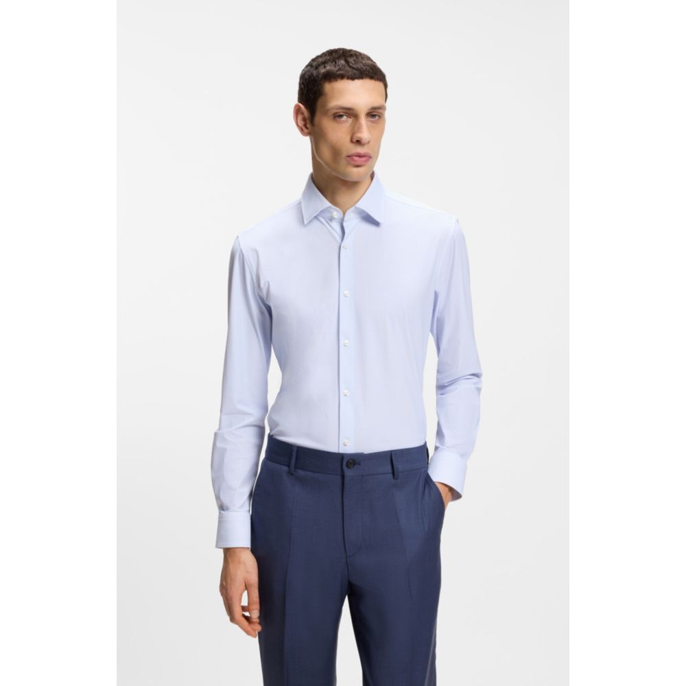Camisa de corte ajustado con estampado