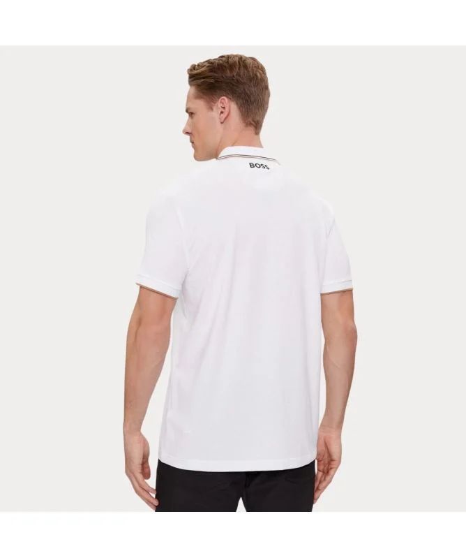 Polo de hombre color blanco