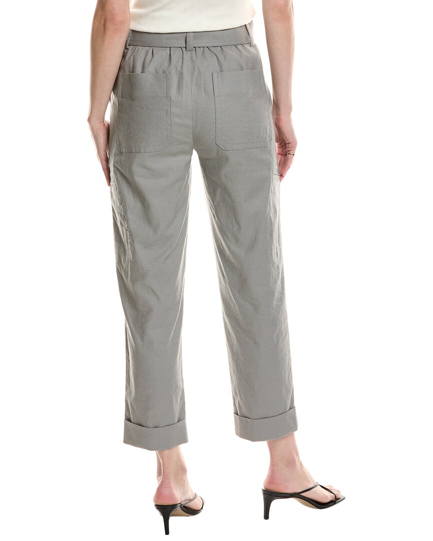 Pantalón de mezcla de lino