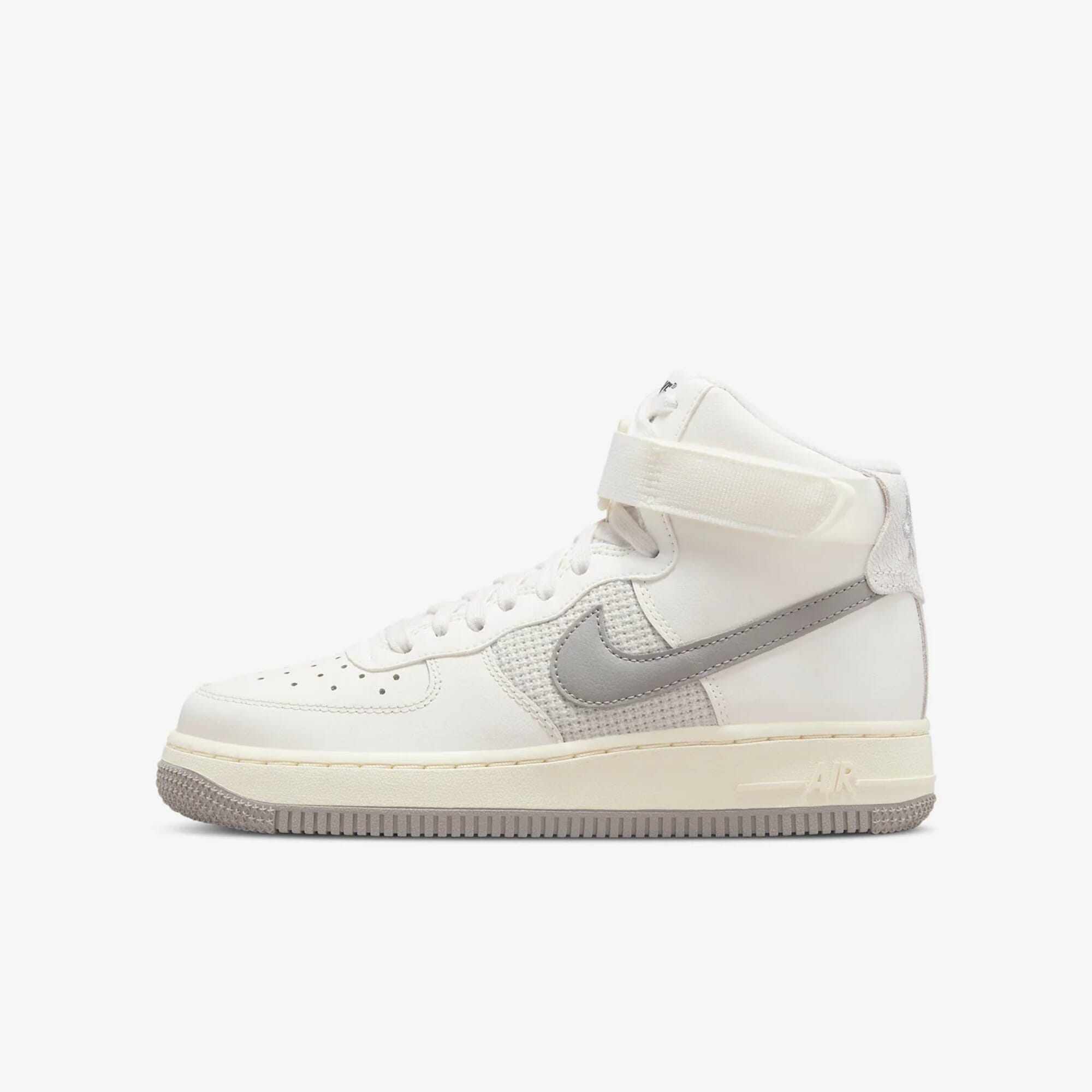 Nike Air Force 1 High LE Sail/Medium Grey-Light Bone  DV2236-100 Escolar