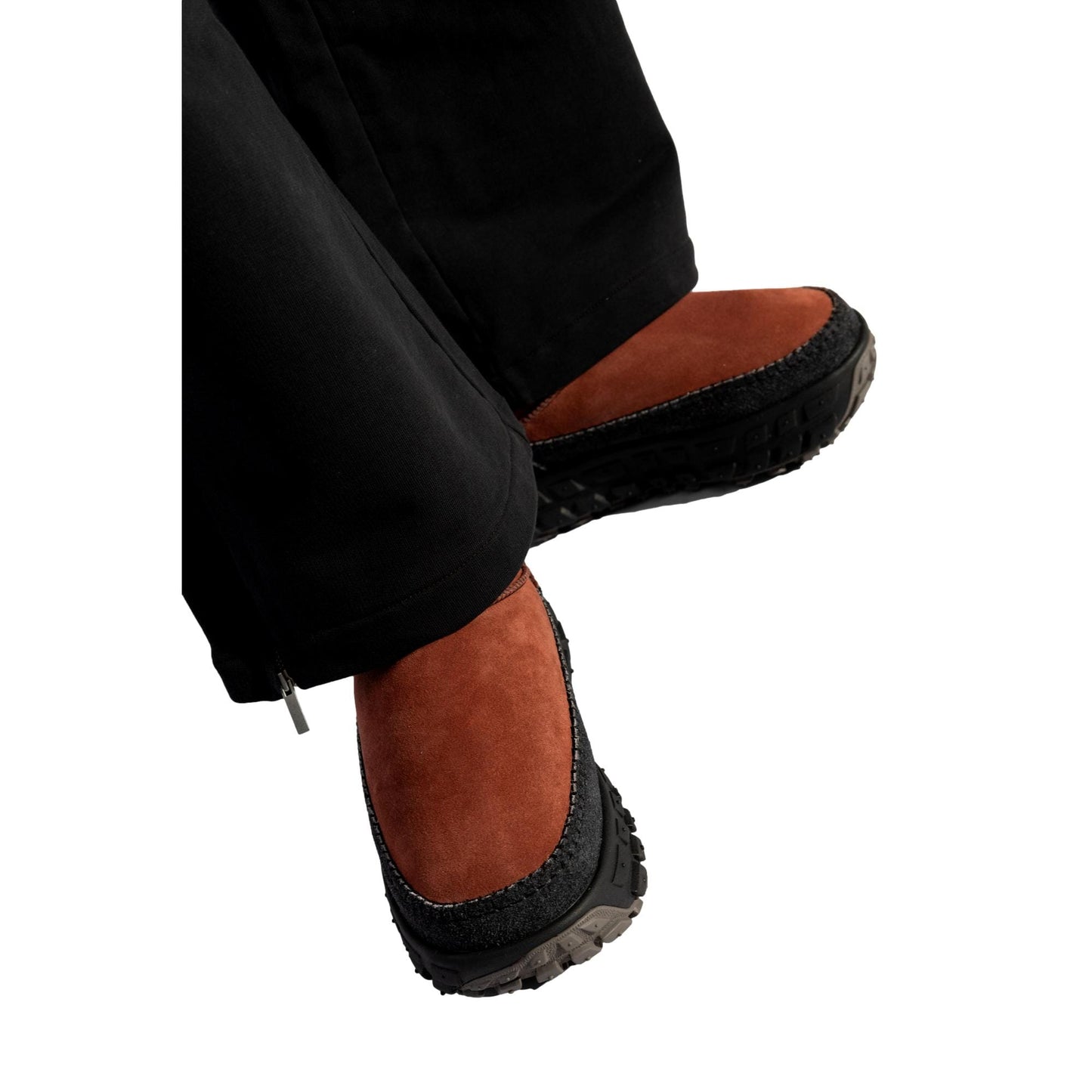 Calzado de hombre color negro y rojo
