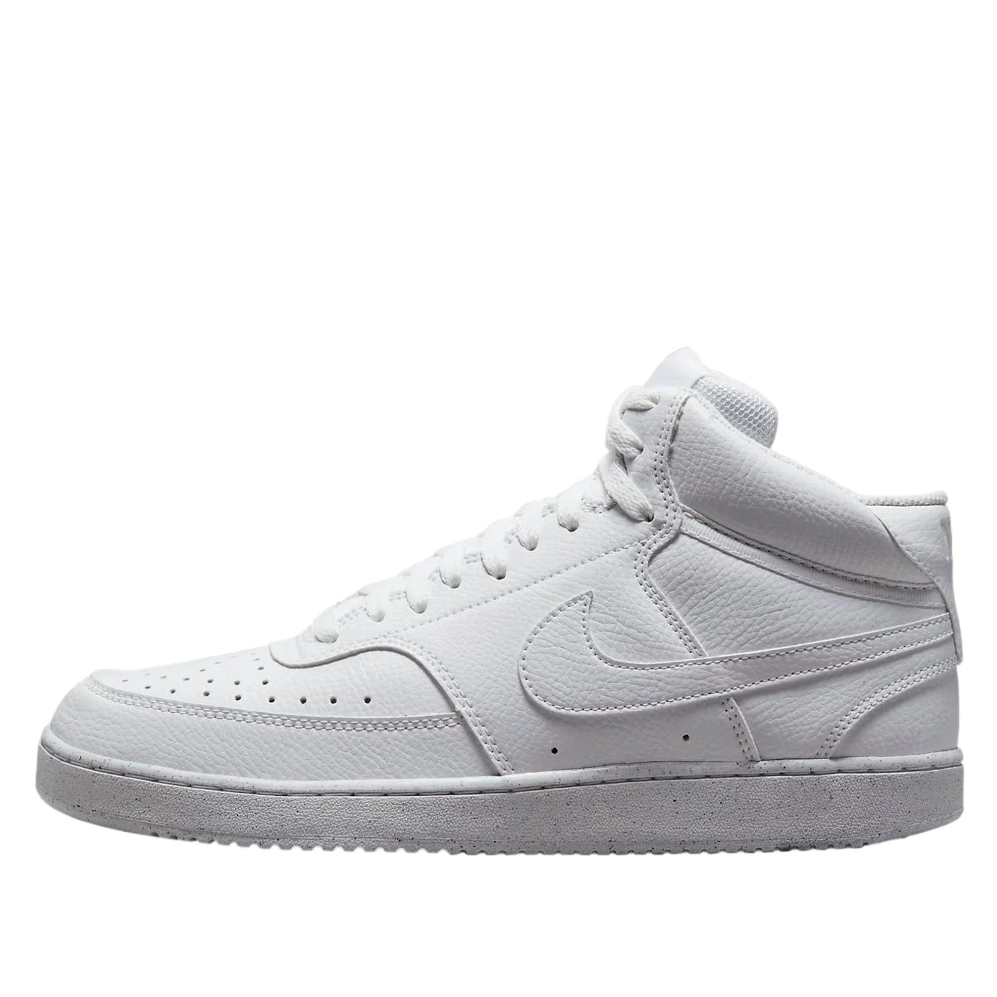 Nike Court Vision Mid Next Nature White / White - White  DN3577-100 Hombre