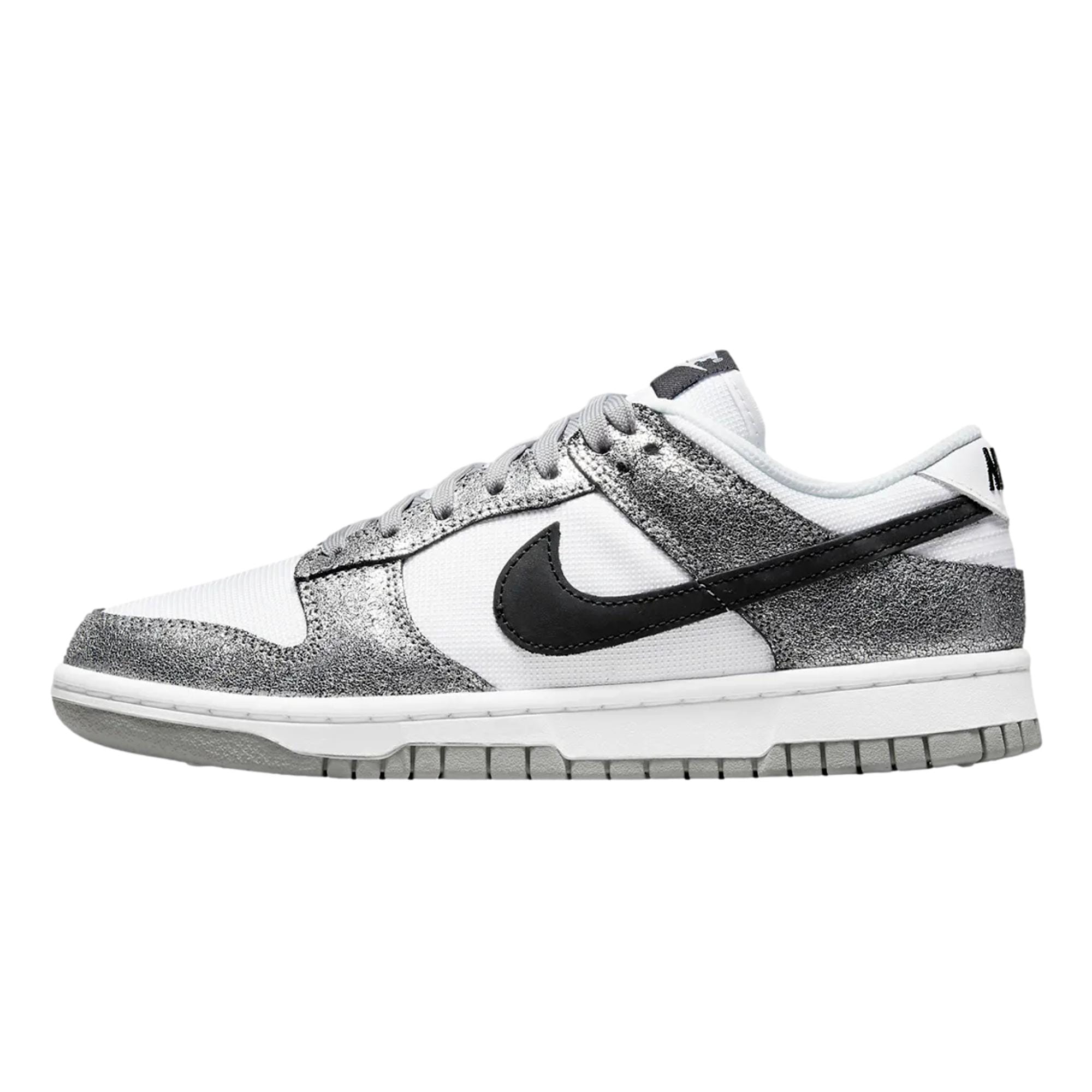 Nike Dunk Low Metallic Silver / Off Noir - White  DO5882-001 Mujer