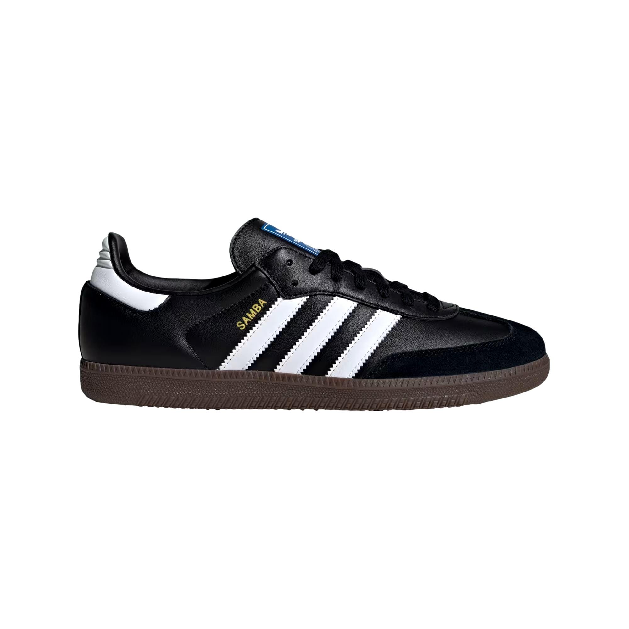 Adidas Samba OG Core Black/Footwear White/Gum  B75807 Hombre