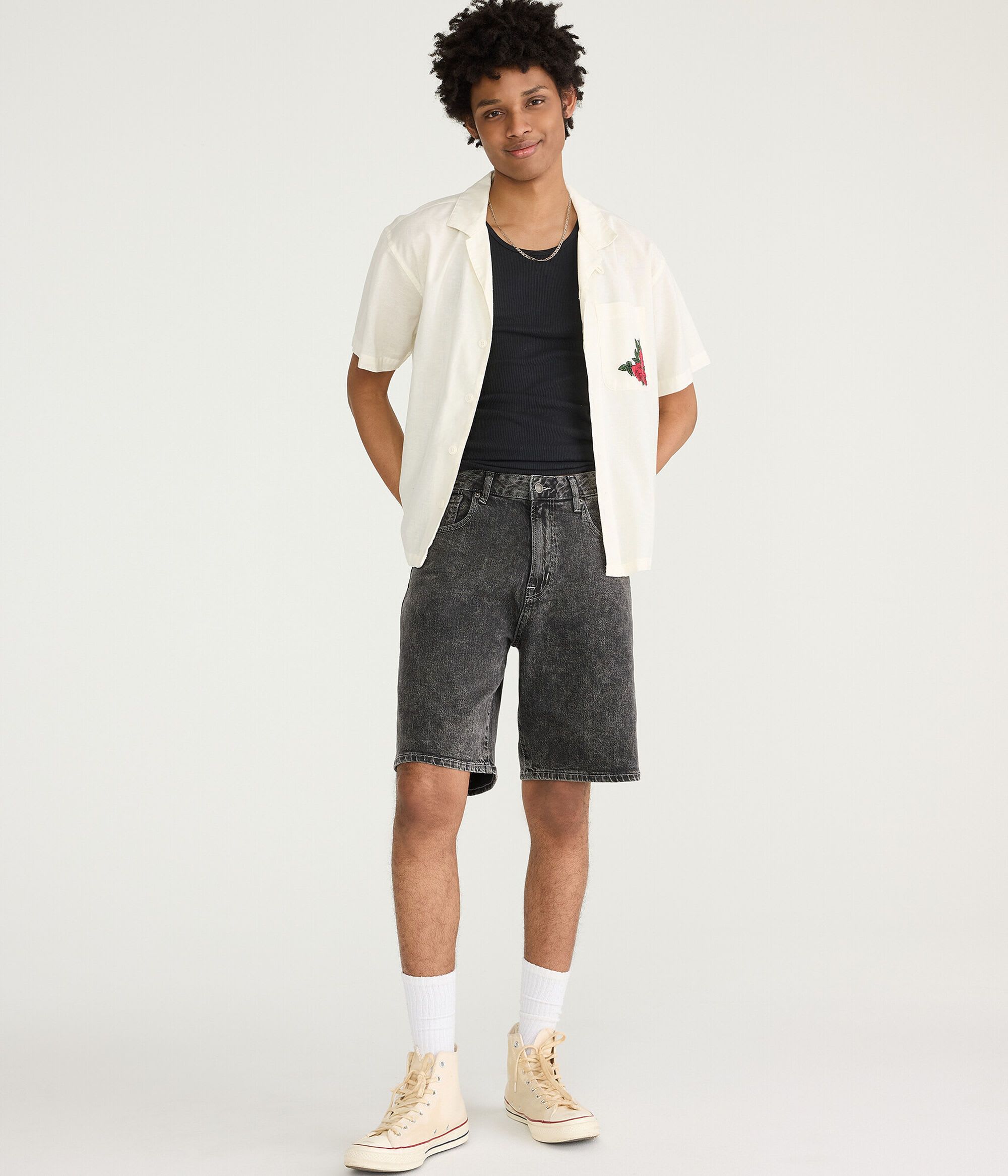 Short de mezclilla
