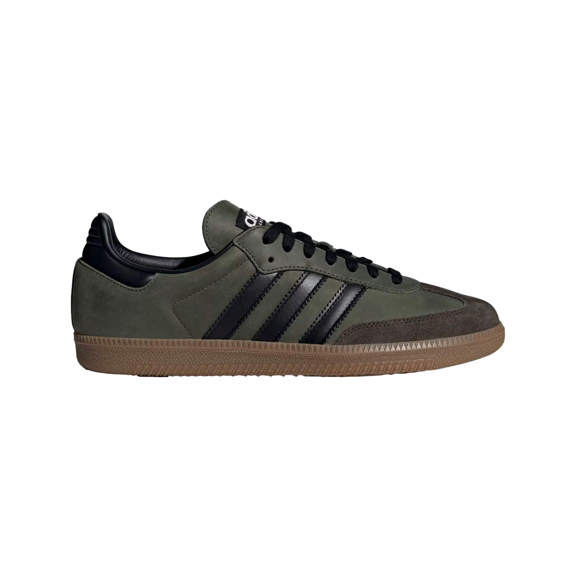 Adidas Samba OG Green/Core Black/Brown Desert  IE9163 Hombre