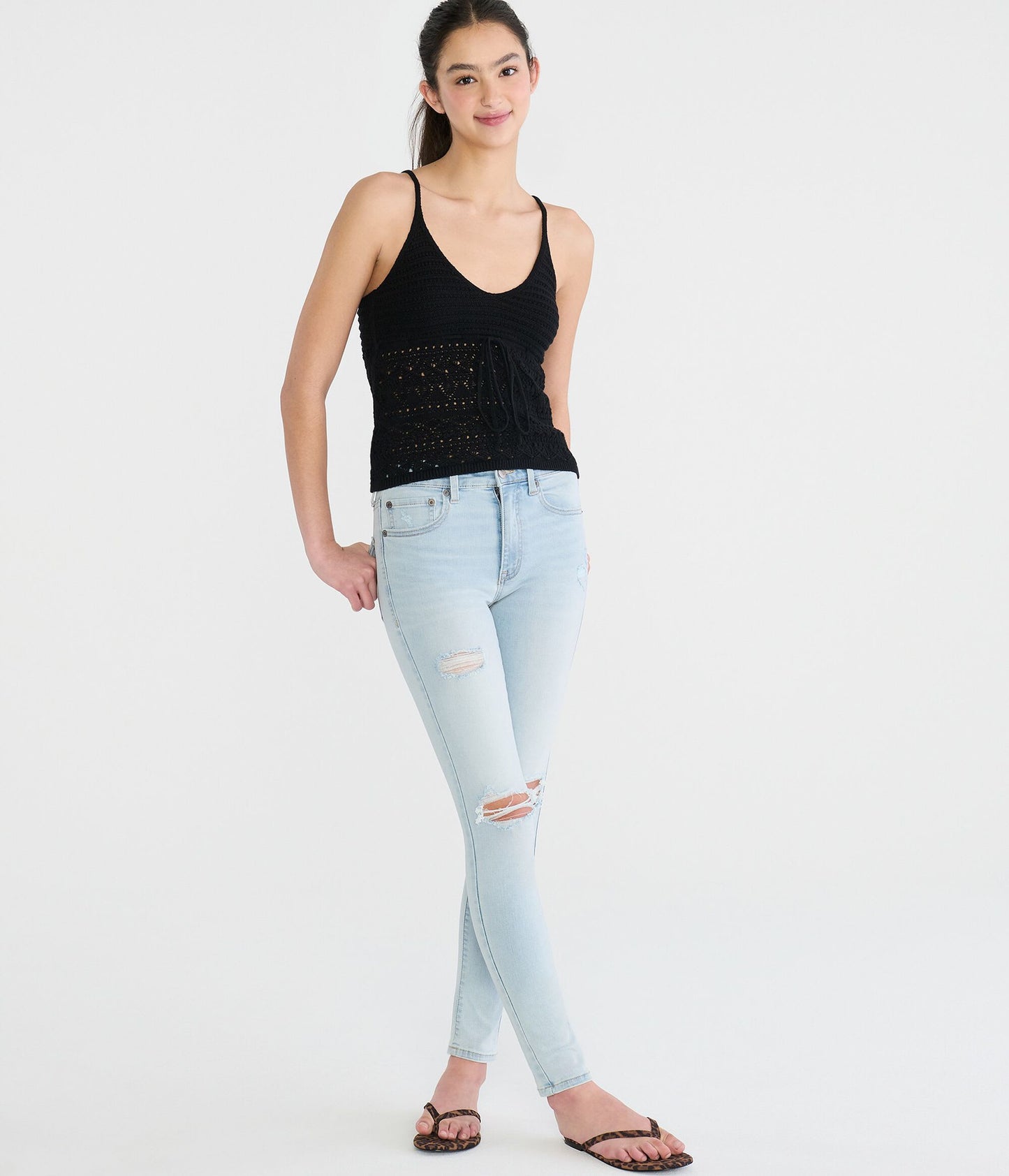Leggings de tiro alto