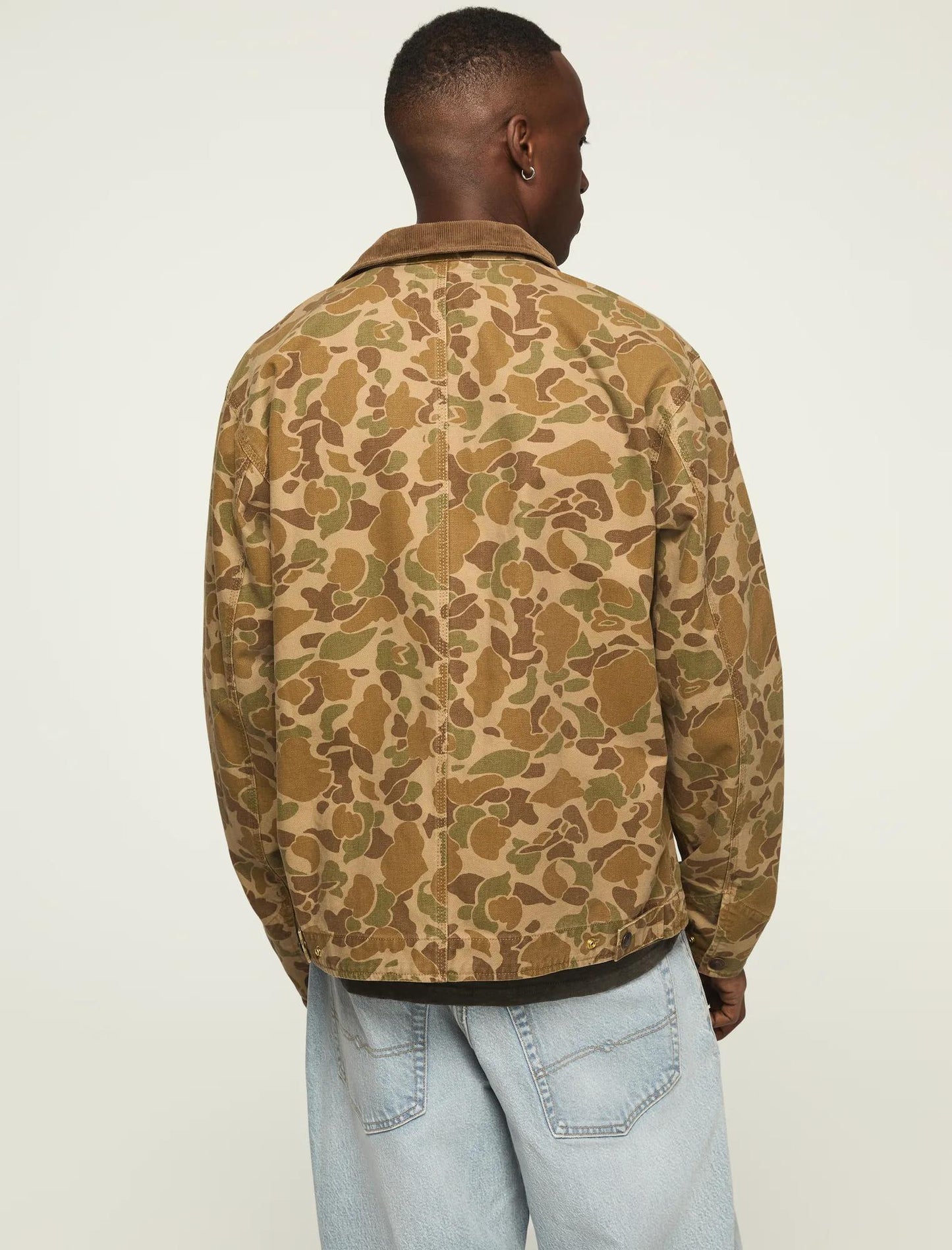 Chaqueta de hombre de lona