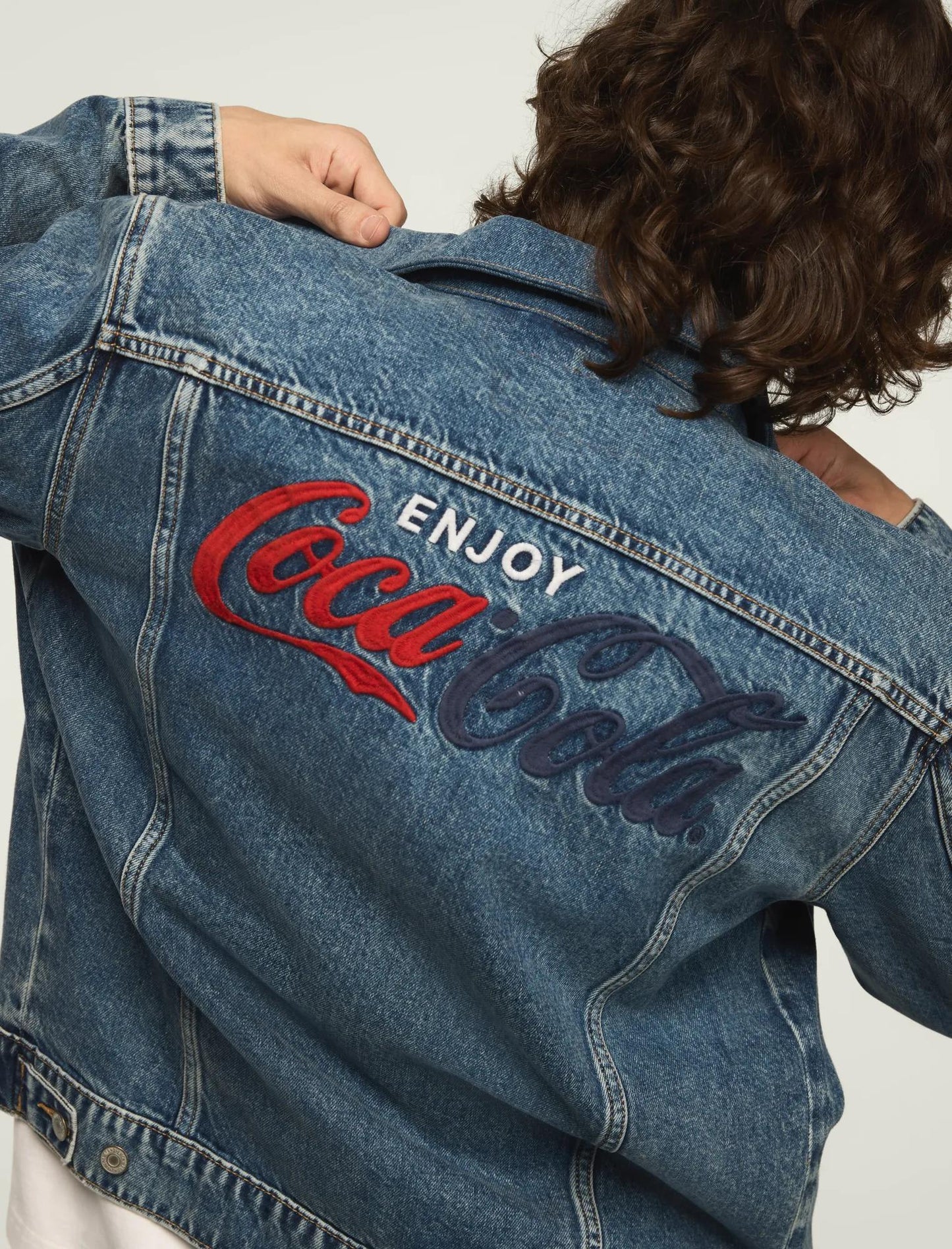 Chaqueta de hombre de mezclilla