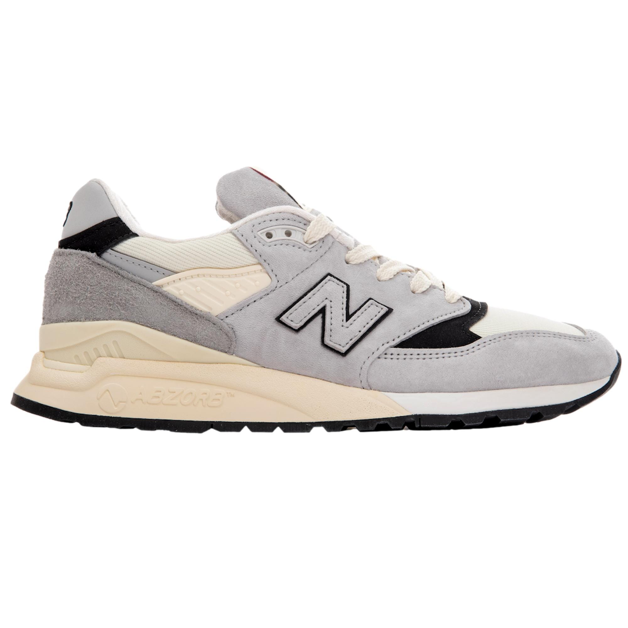 New Balance 998 Grey / Cream U998GB Hombre