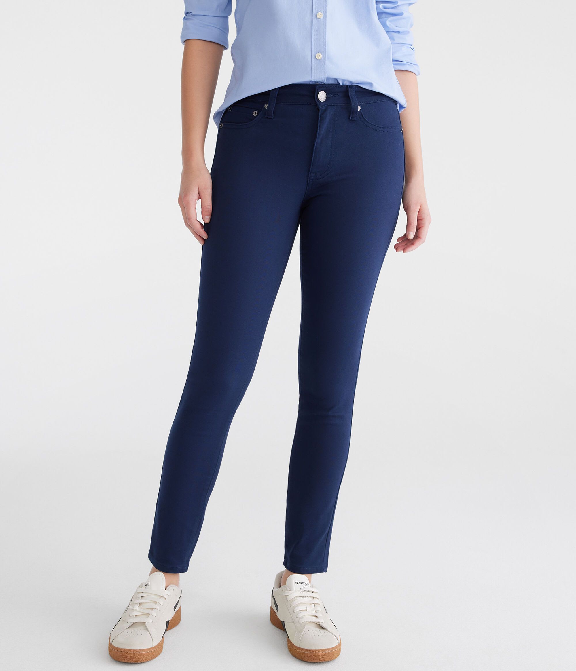 Leggings de mujer color azul