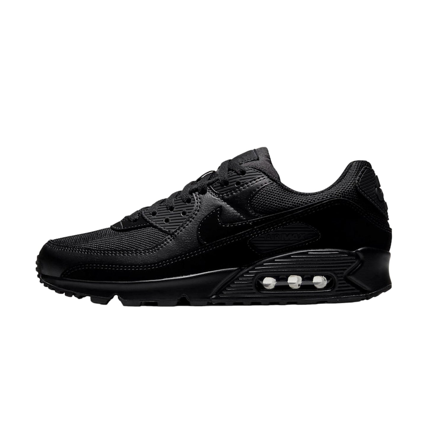 Nike Air Max 90 Black / Black - Black - White  CN8490-003 Hombre