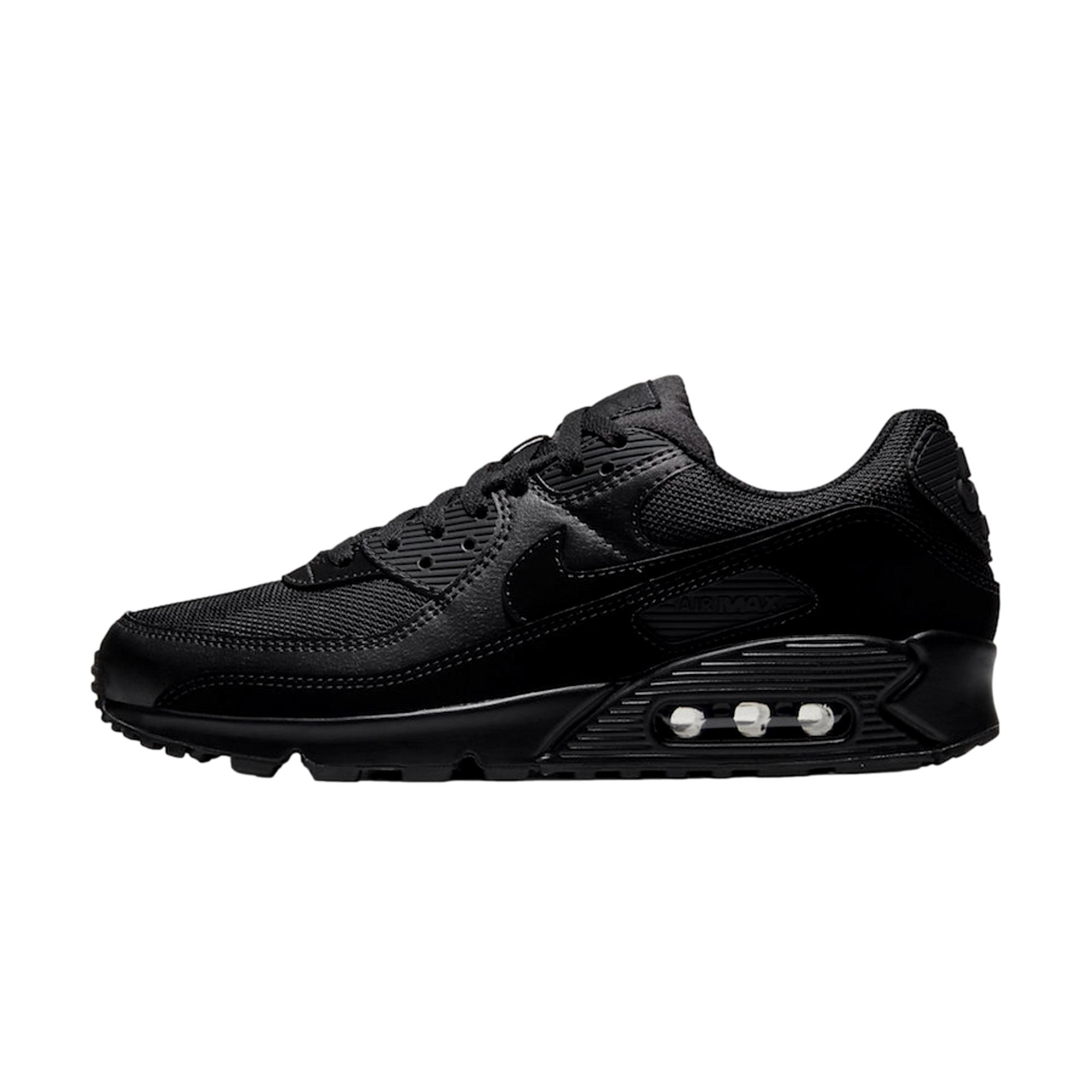Nike Air Max 90 Black / Black - Black - White  CN8490-003 Hombre