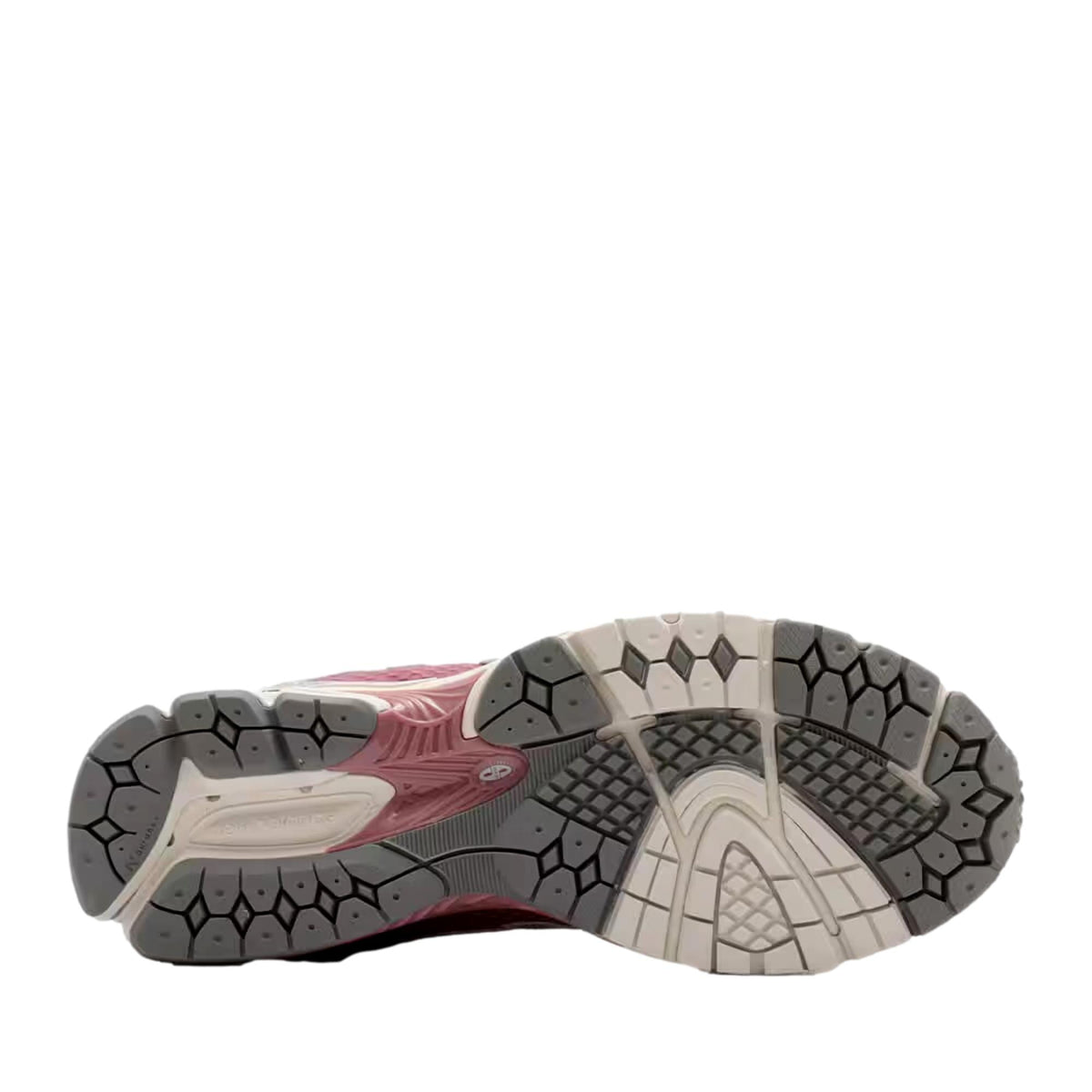 Calzado de hombre color gris y rosado