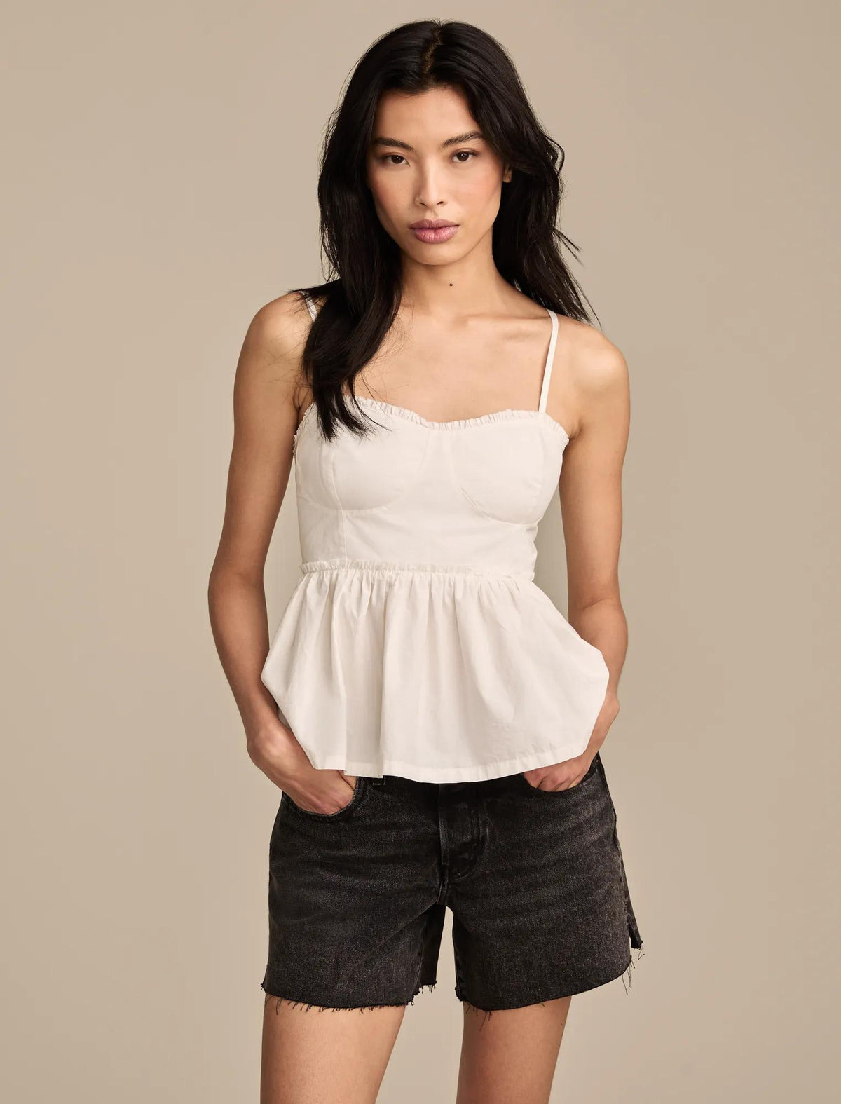 Camiseta sin mangas de mujer