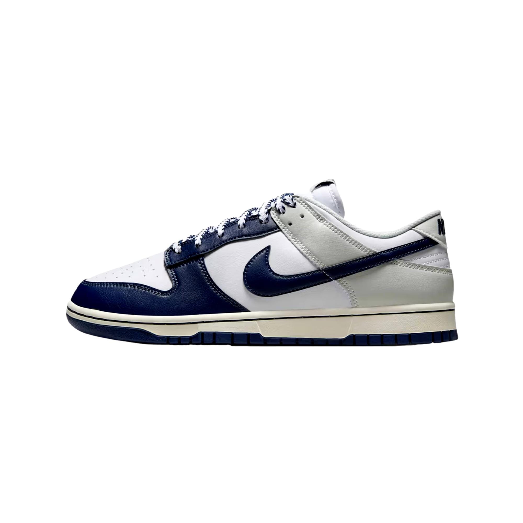 Nike Dunk Low Retro White / Midnight Navy  IM2222-101 Hombre