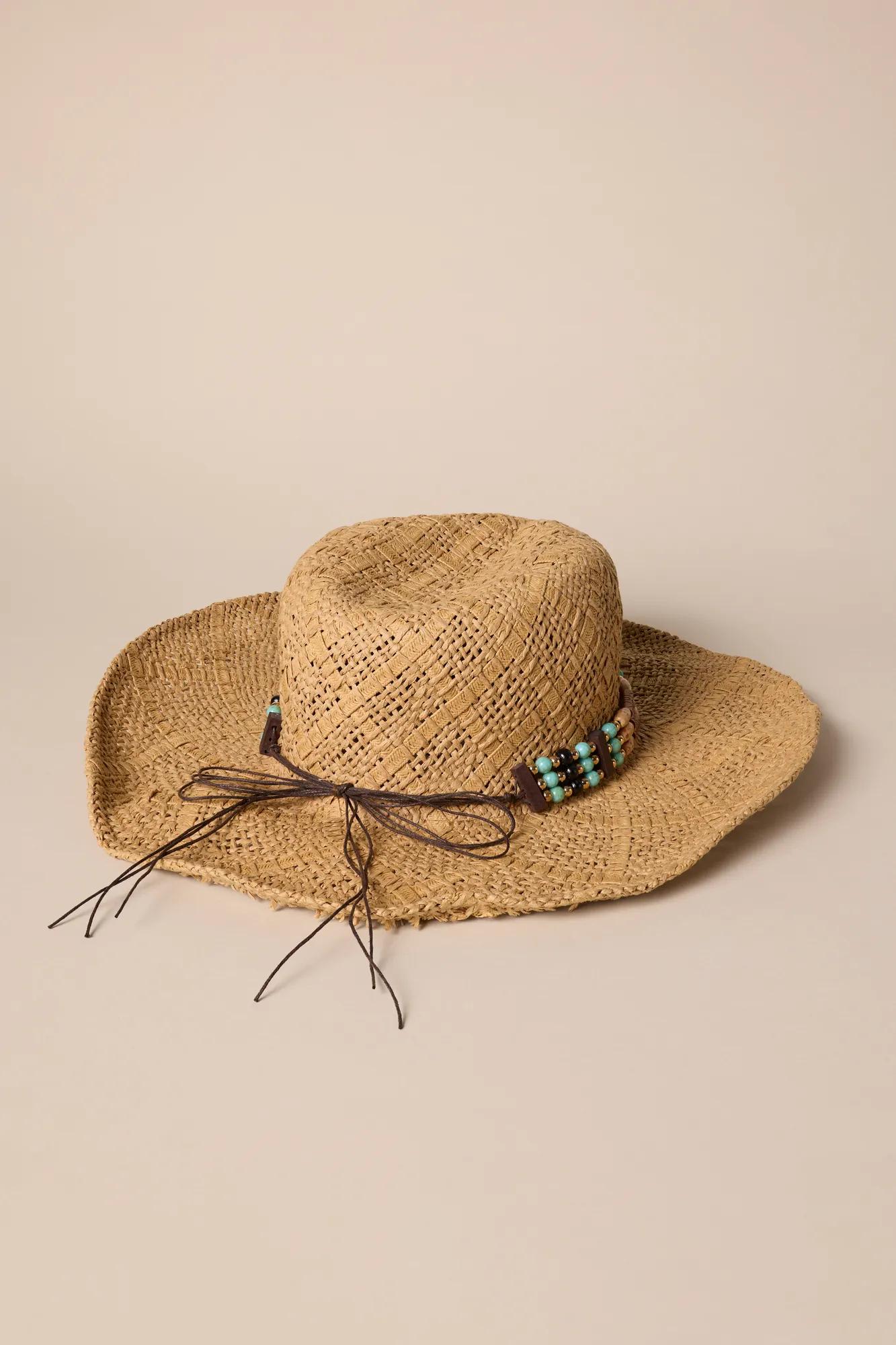 Sombrero color turquesa