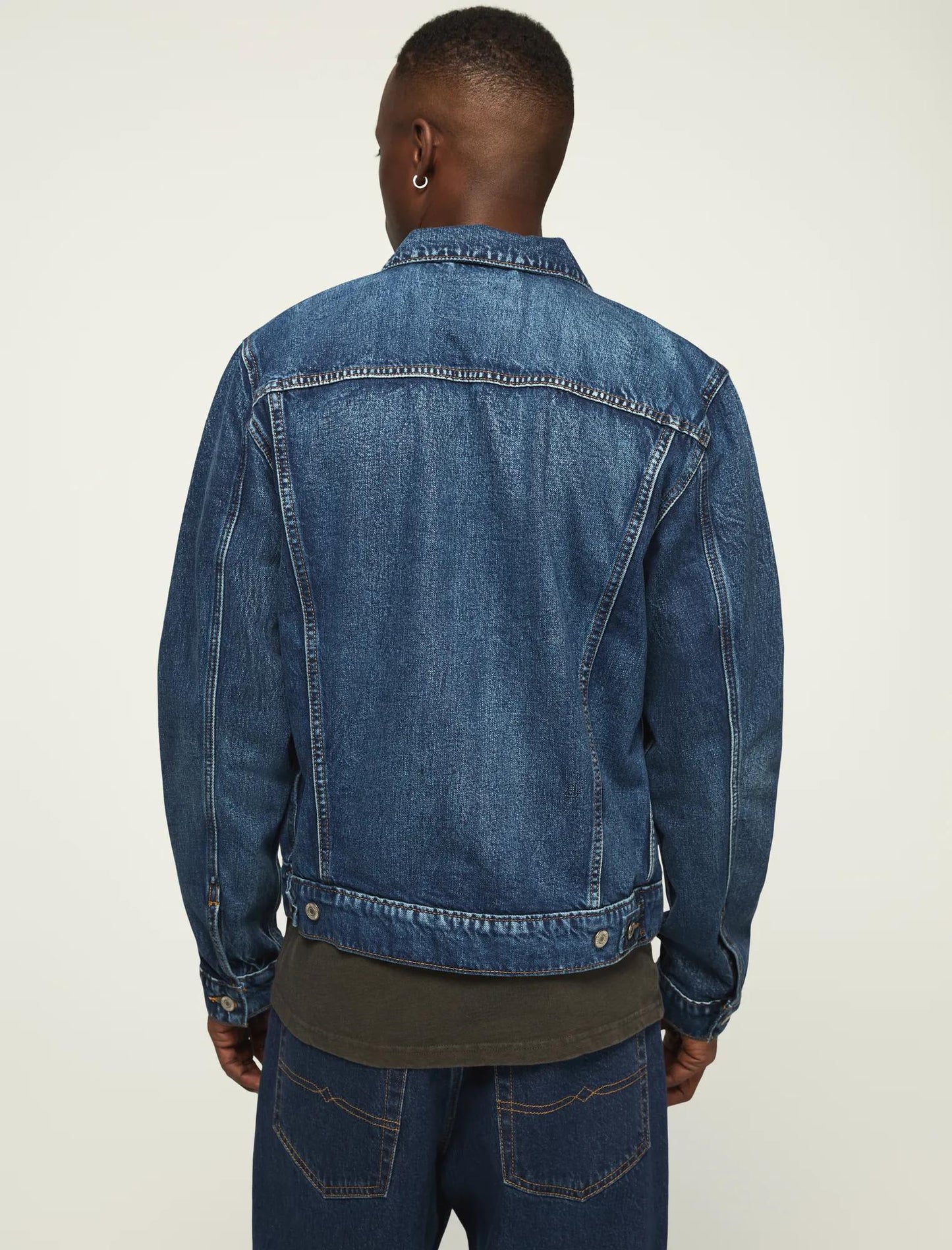 Chaqueta de hombre de mezclilla