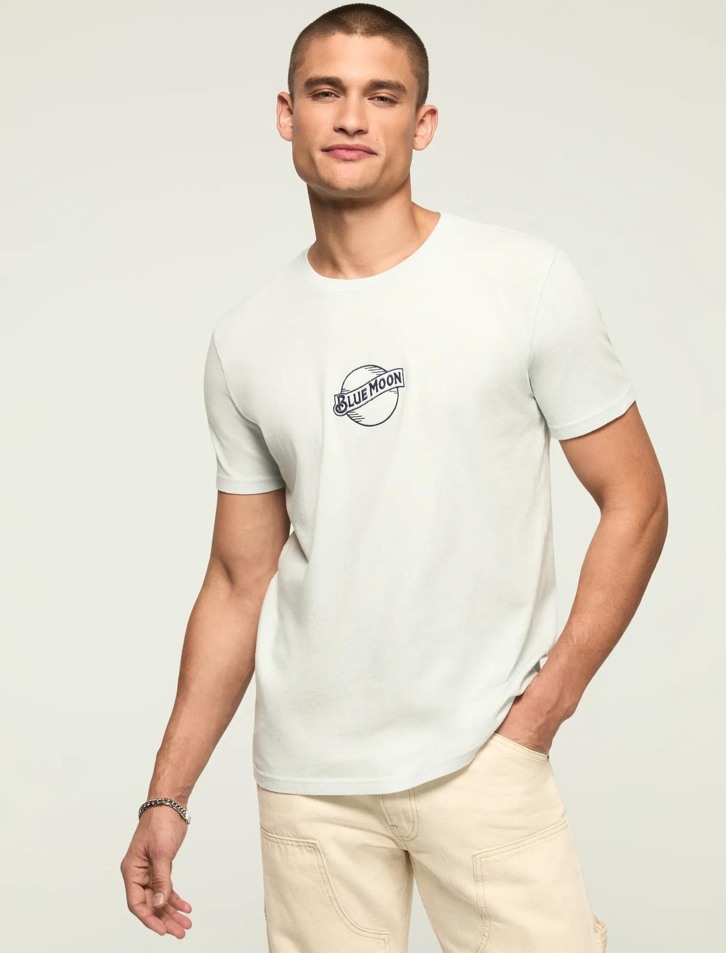 Camiseta de hombre color azul