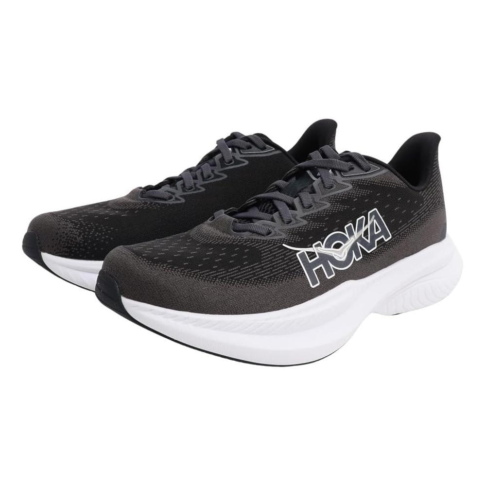 Tenis para correr de hombre color negro y blanco