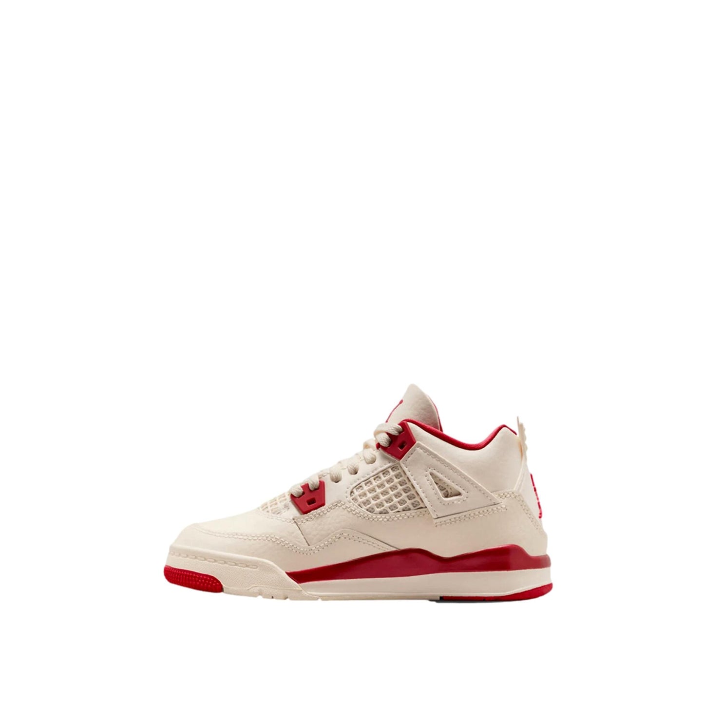 Nike Jordan 4 Retro Pale Ivory / Sierra Red  HV4385-108 Preescolar
