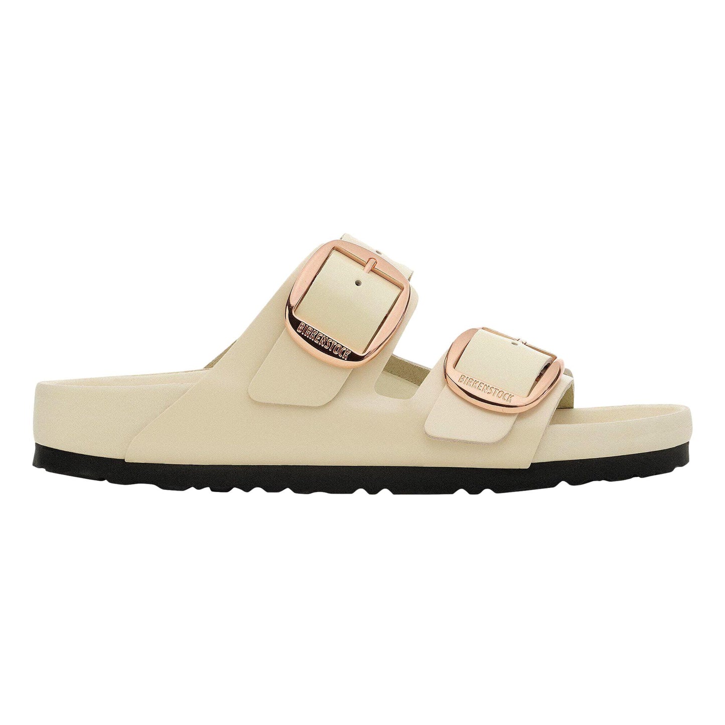 Birkenstock Arizona Big Buckle High-Shine Ecru 1027850 Mujer