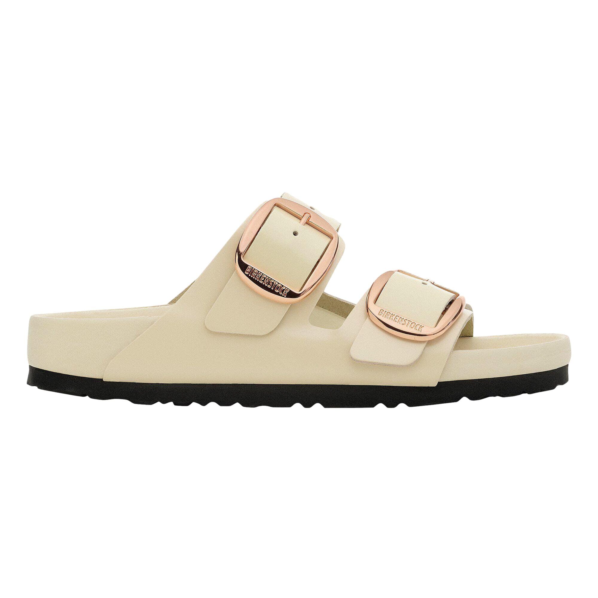 Birkenstock Arizona Big Buckle High-Shine Ecru 1027850 Mujer
