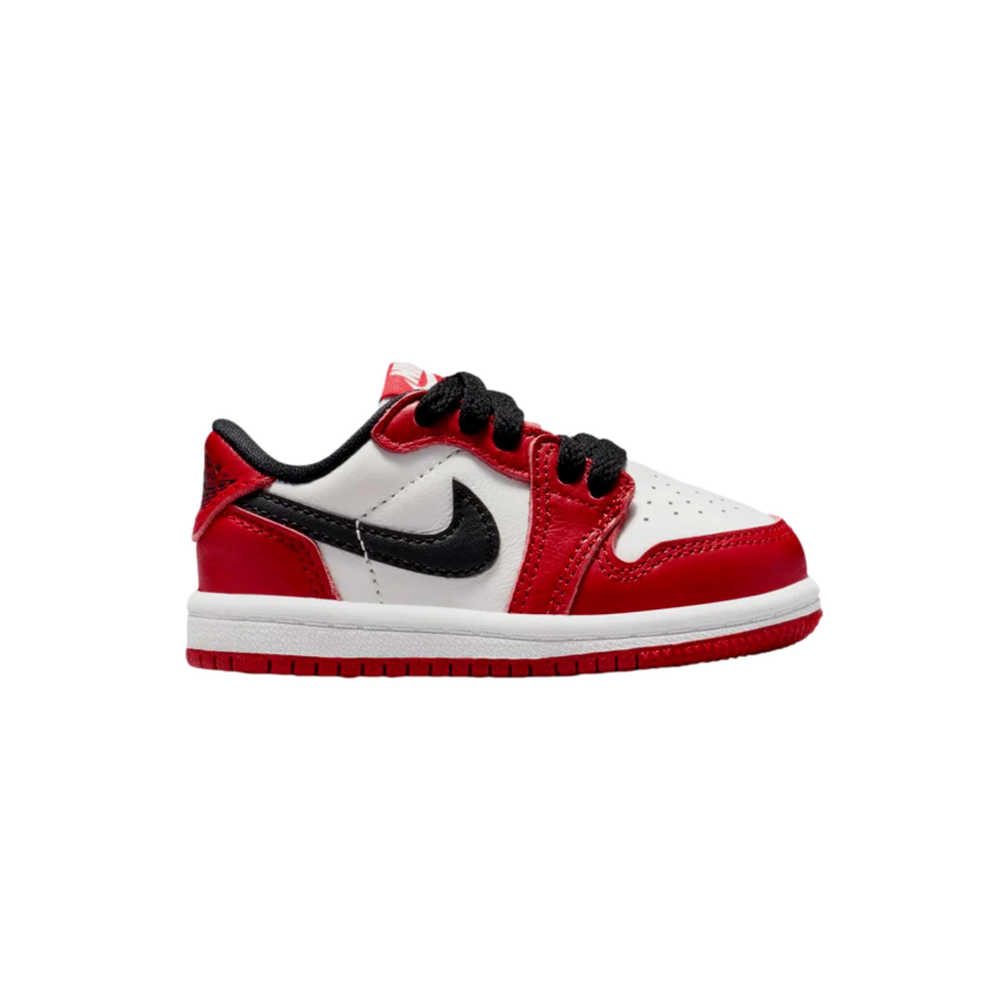 Nike Jordan 1 Retro Low OG Varisty Red / Black - Summit White  HQ6997-600 Infante