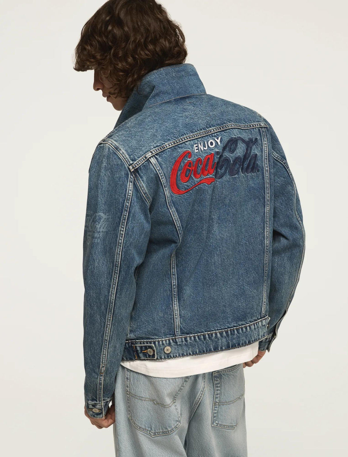 Chaqueta de hombre de mezclilla