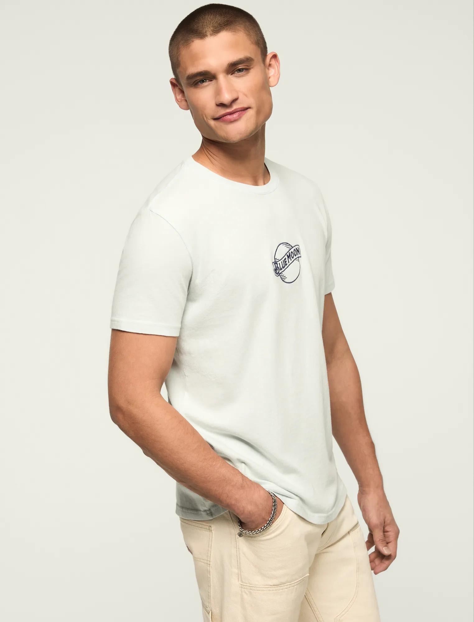 Camiseta de hombre color azul