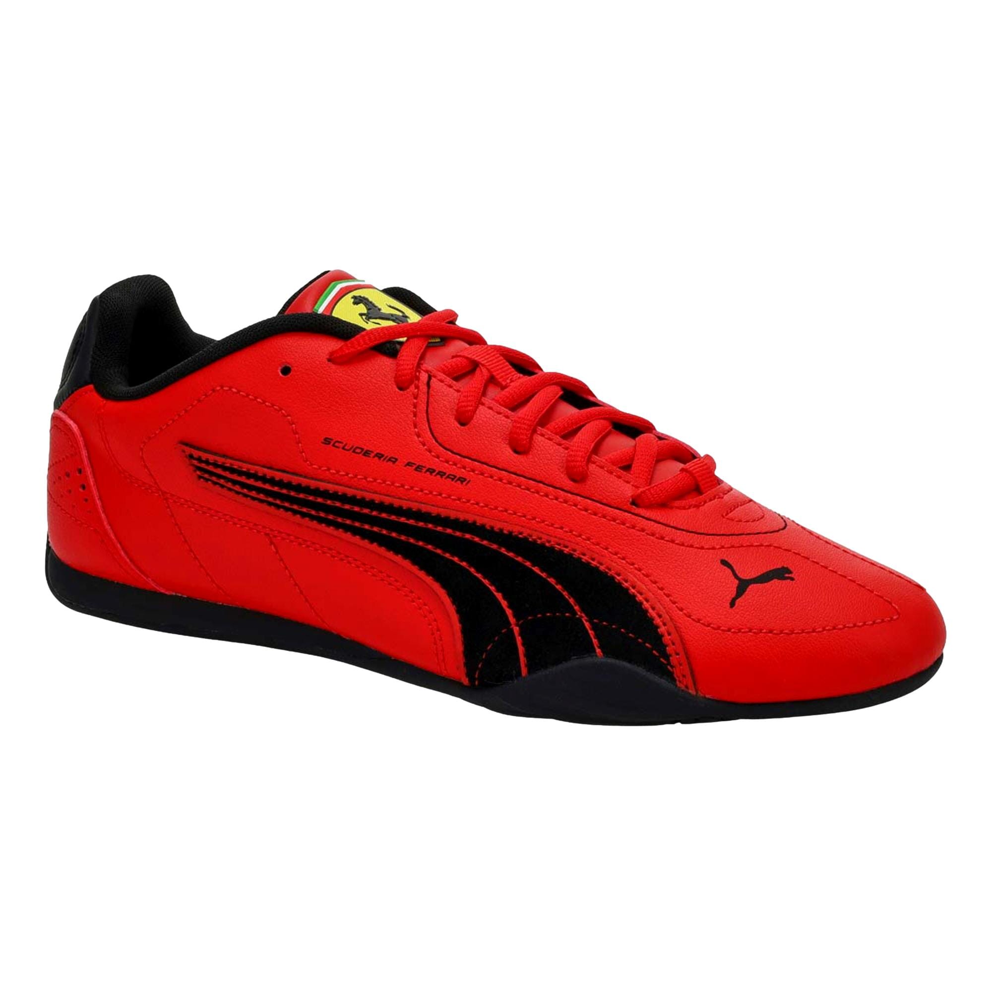 Puma Ferrari Catch Rosso Corsa - Puma Black 308986-03 Mujer