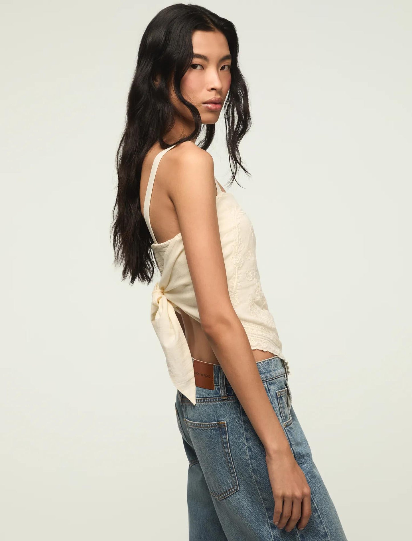 Camiseta sin mangas de mujer