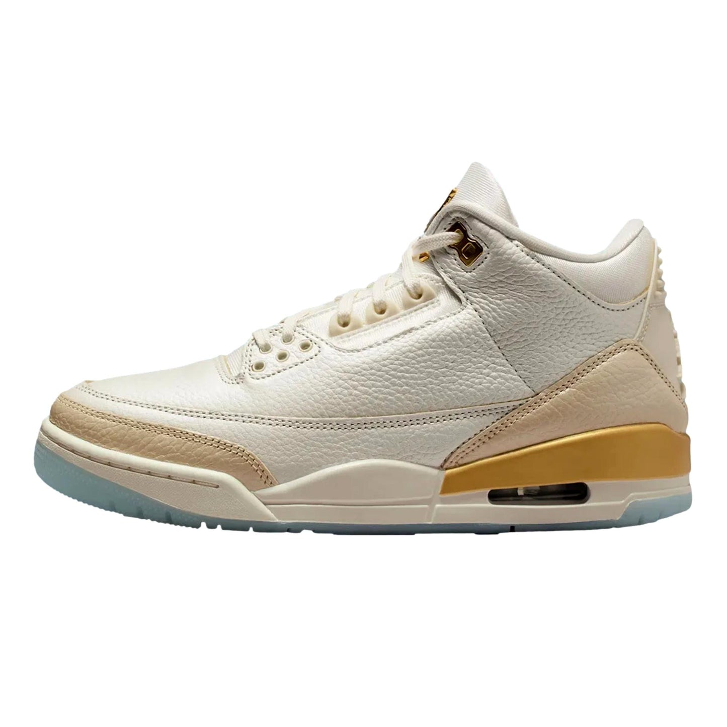 Nike Air Jordan 3 Retro Sail / Team Gold - Pale Ivory  IB2255-100 Mujer