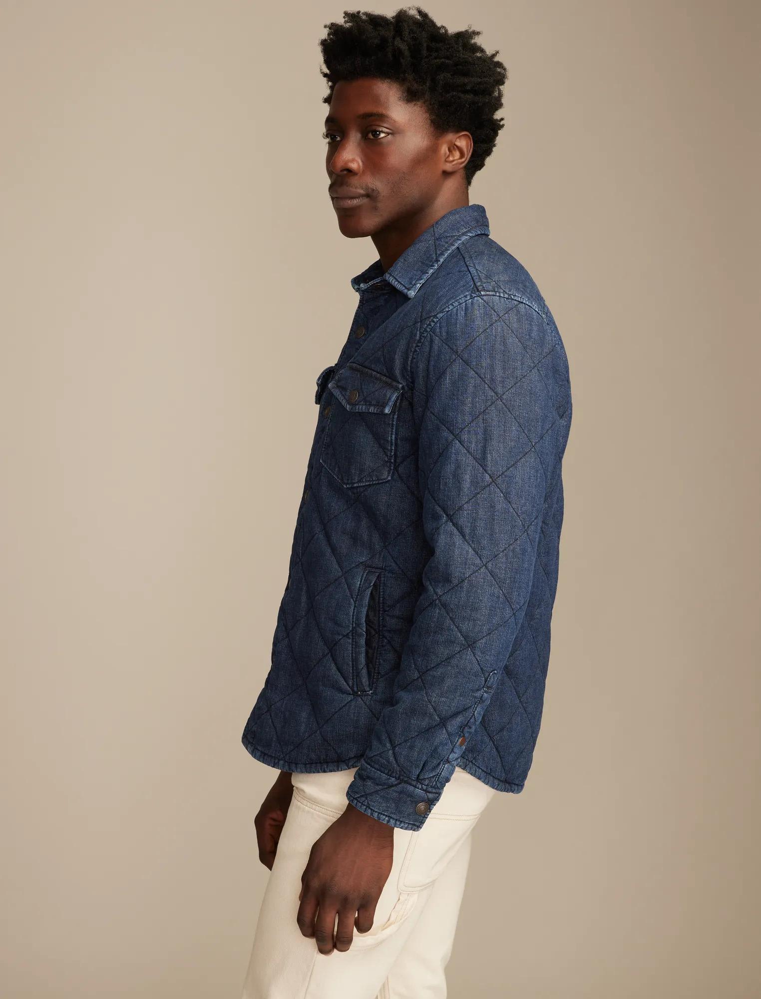 Chaqueta de hombre de mezclilla