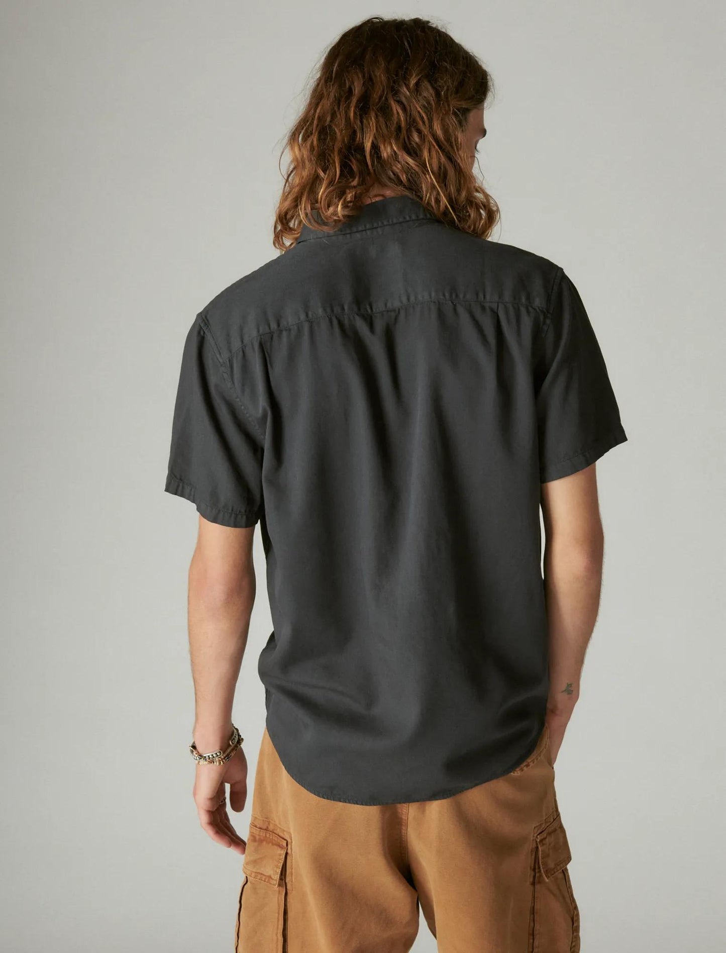 Camisa de hombre de manga corta