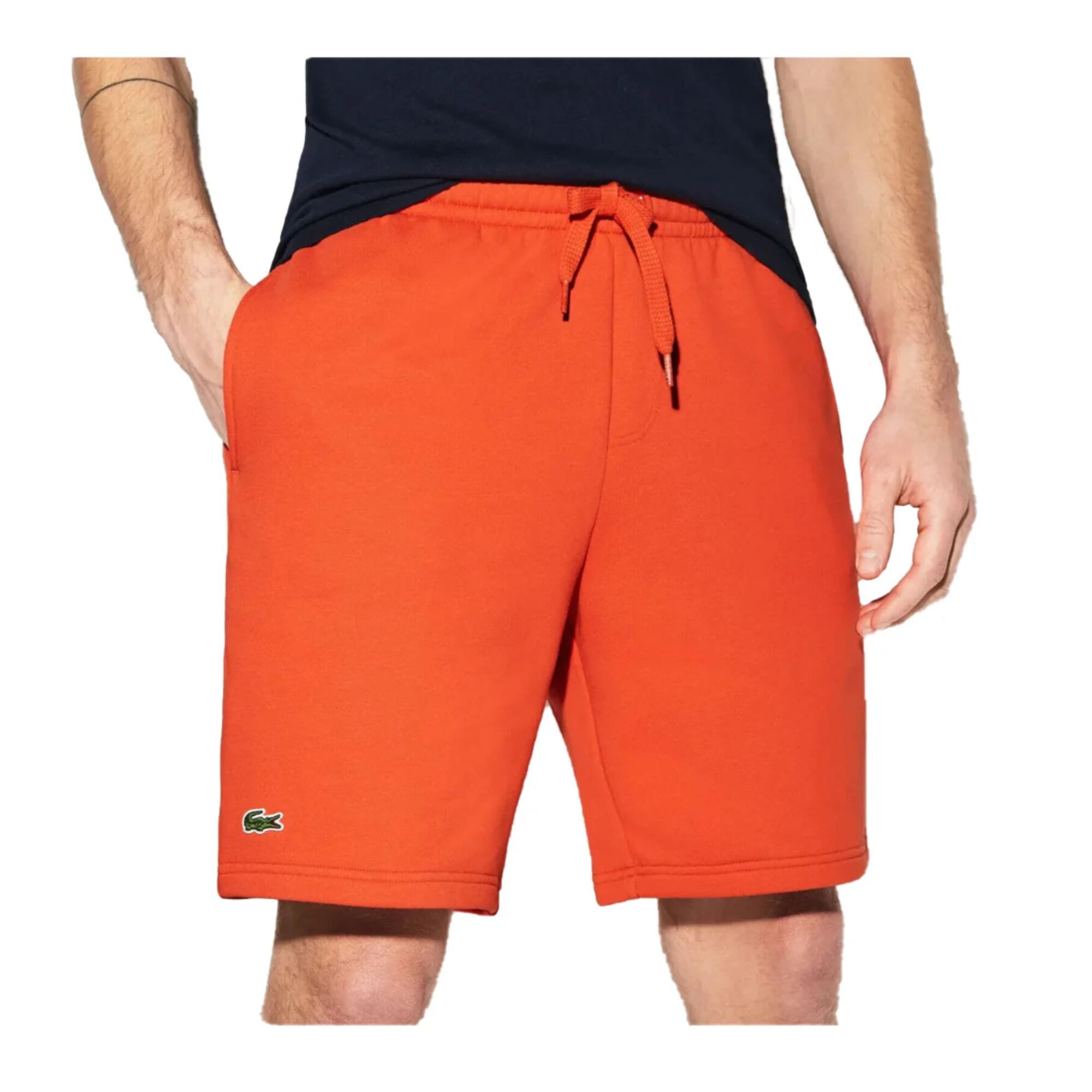 Lacoste Pantalonetas Deportivas de Felpa Mandarin Tree Orange  GH2136-51-NPB Hombre