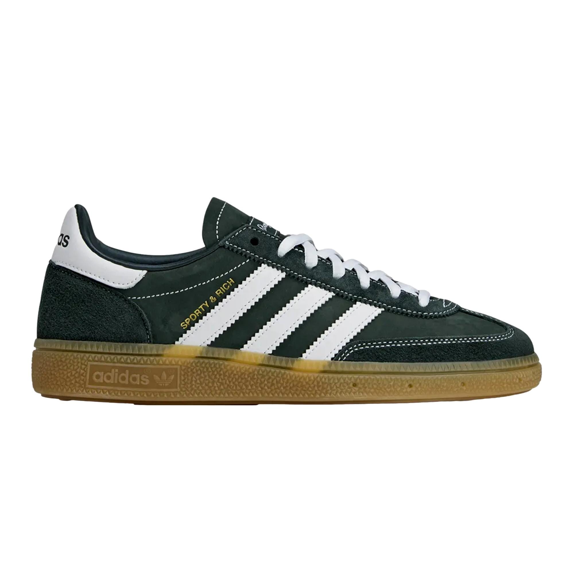 Adidas Handball Spezial SR Dark Green/Cloud White/Gum 3  JP7067 Hombre