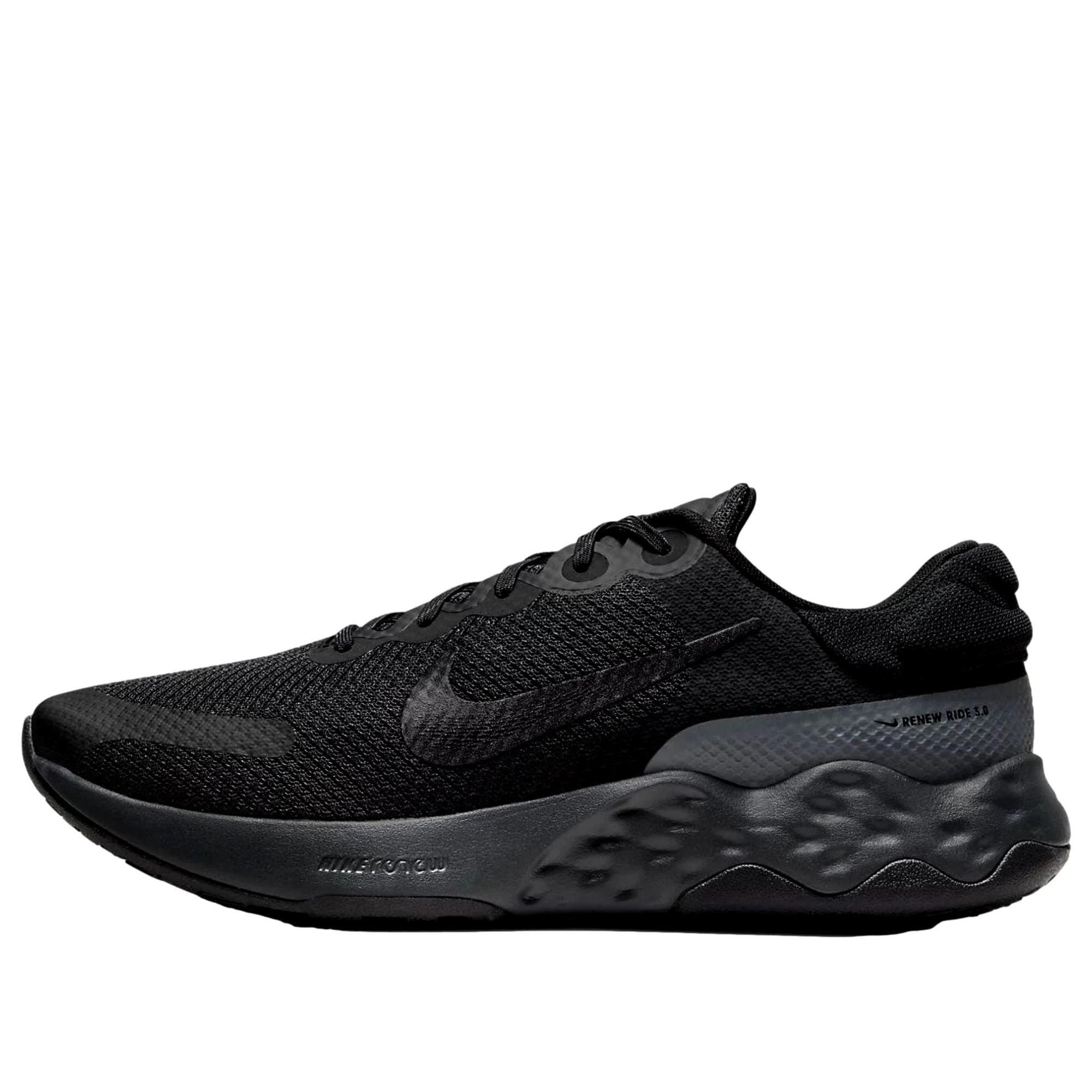 Nike Renew Ride 3 Black / Black - Dark Smoke Grey  DC8185-004 Hombre
