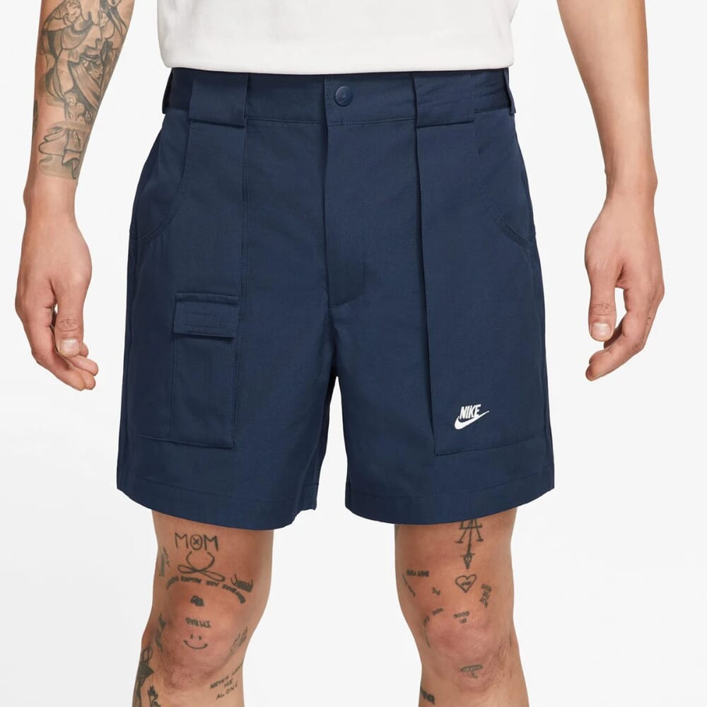 Nike Pantalonetas Tejidas Sportswear Reissue Midnight Navy/Sail  DA0368-410 Hombre