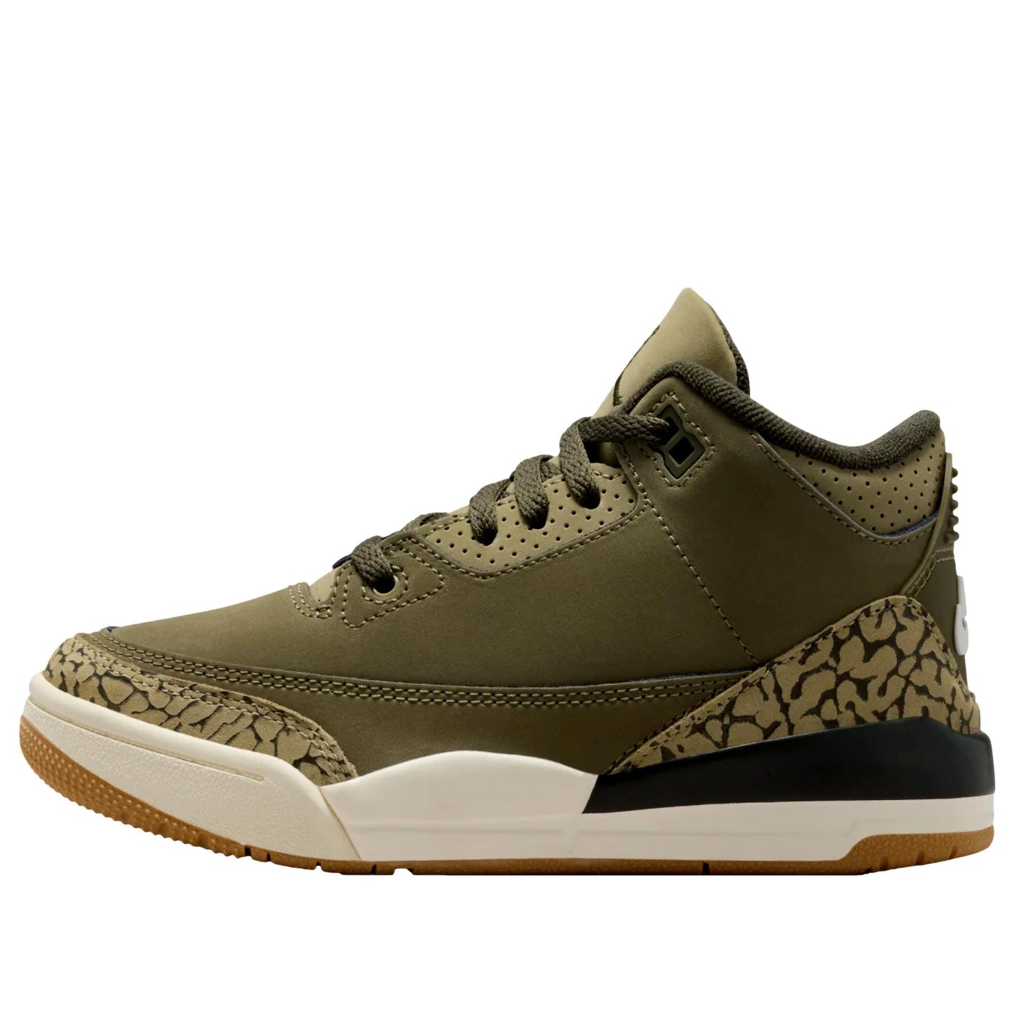 Nike Jordan 3 Retro Medium Olive / Sequoia  DM0966-202 Preescolar
