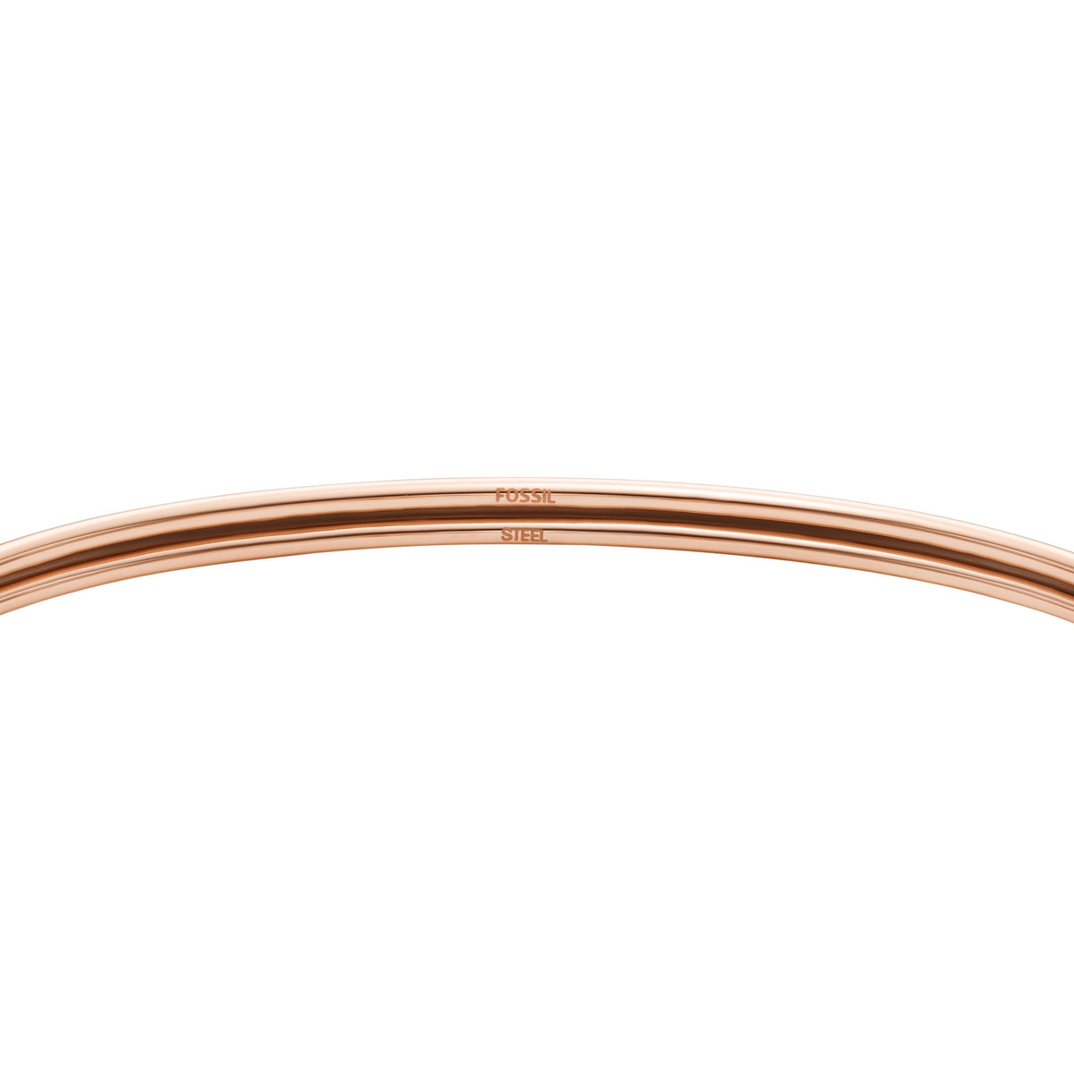Pulsera de mujer de acero inoxidable color oro rosa
