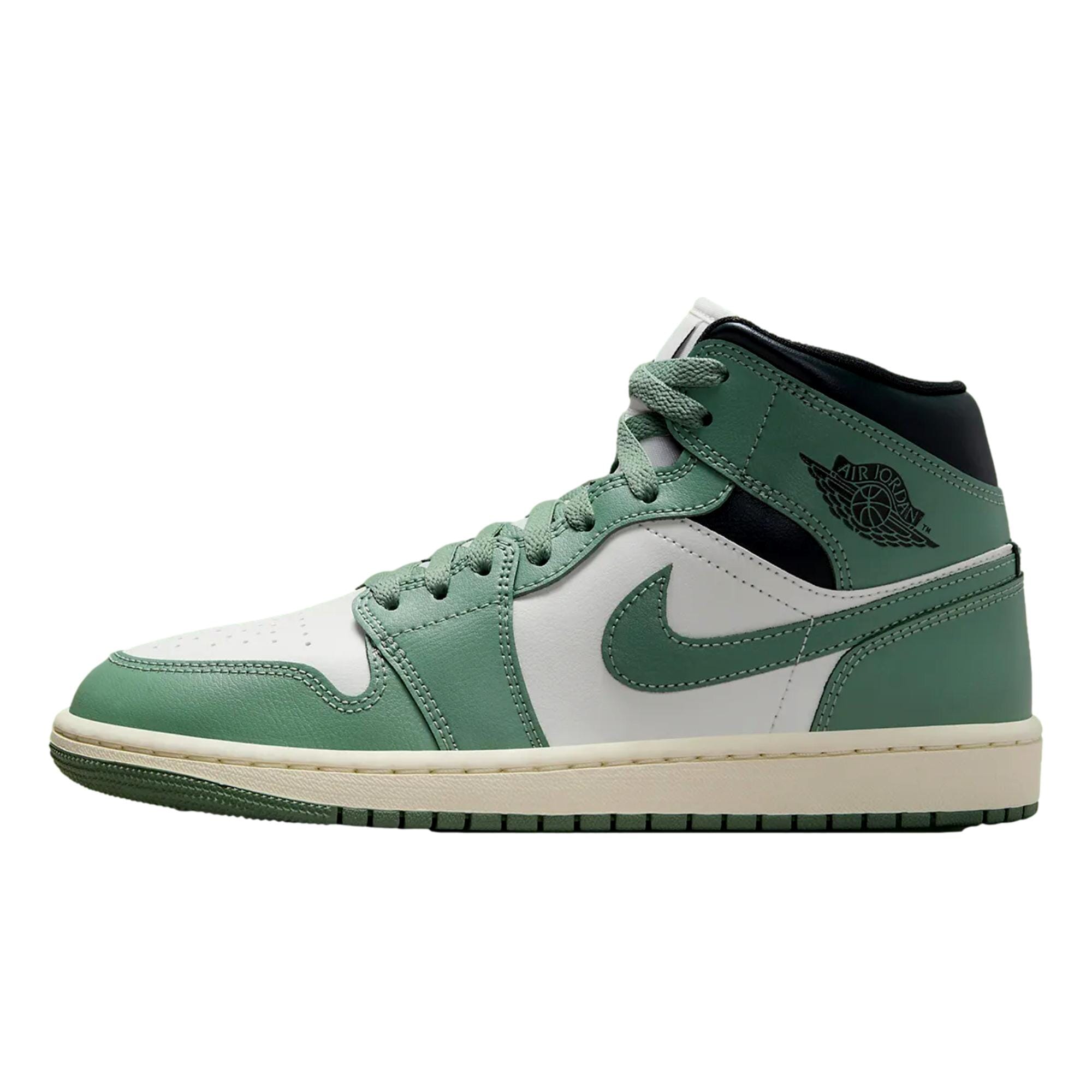 Nike Air Jordan 1 Mid Sail/Jade Smoke-Anthracite  BQ6472-130 Mujer
