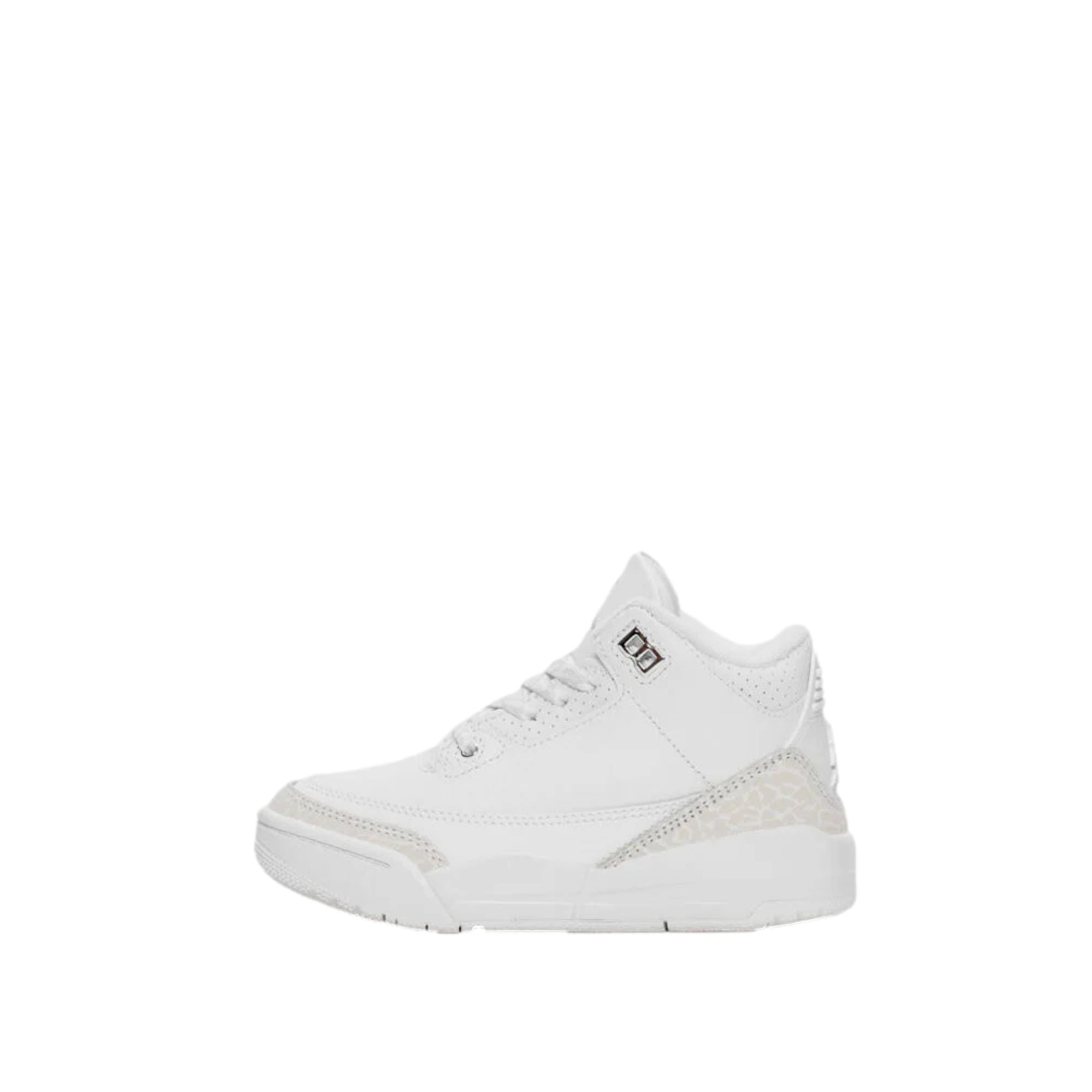 Nike Jordan 3 Retro White / Metallic Silver - White  DM0966-111 Preescolar